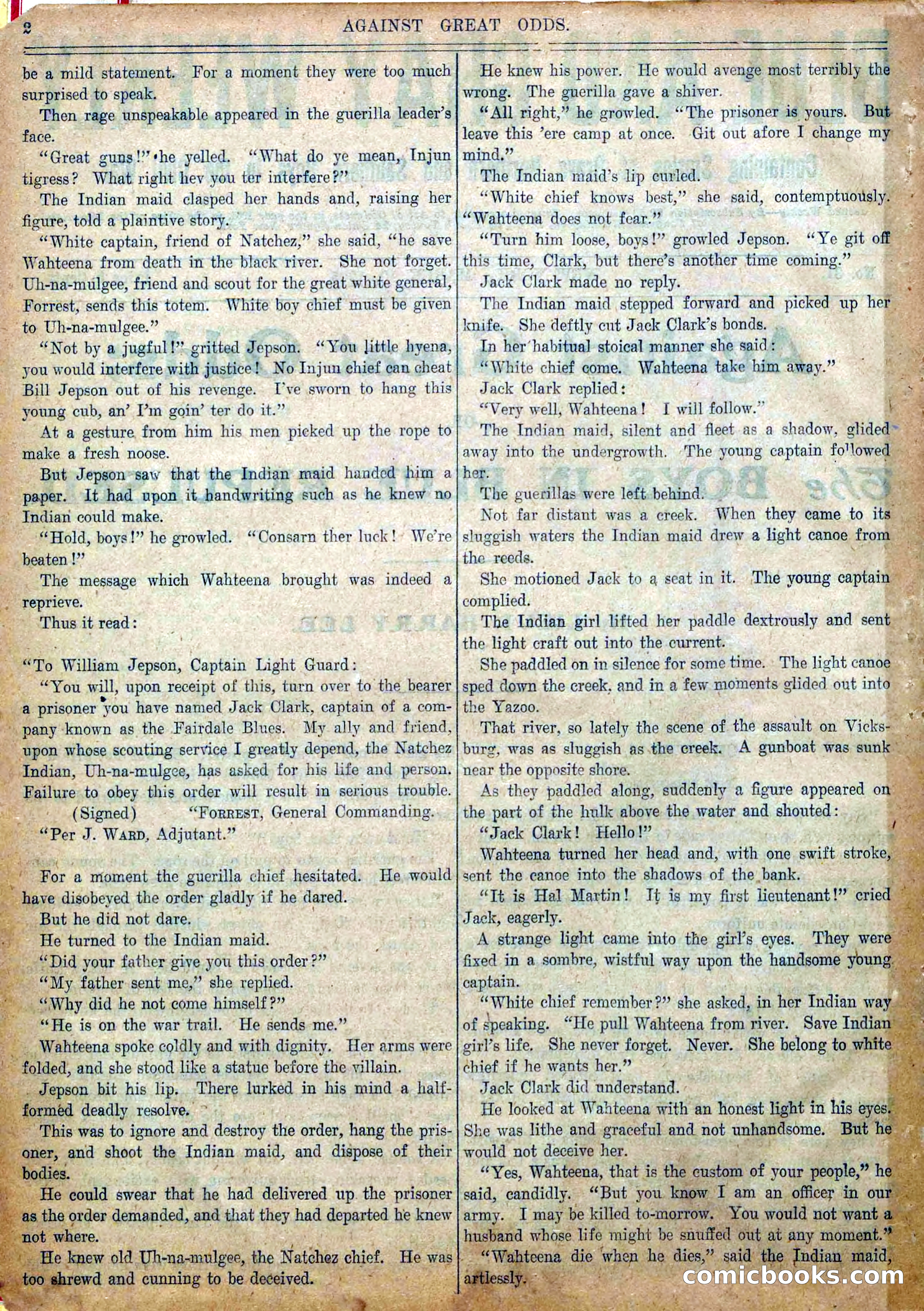 Blue and Gray Weekly, No. 31 — page 4 of 34