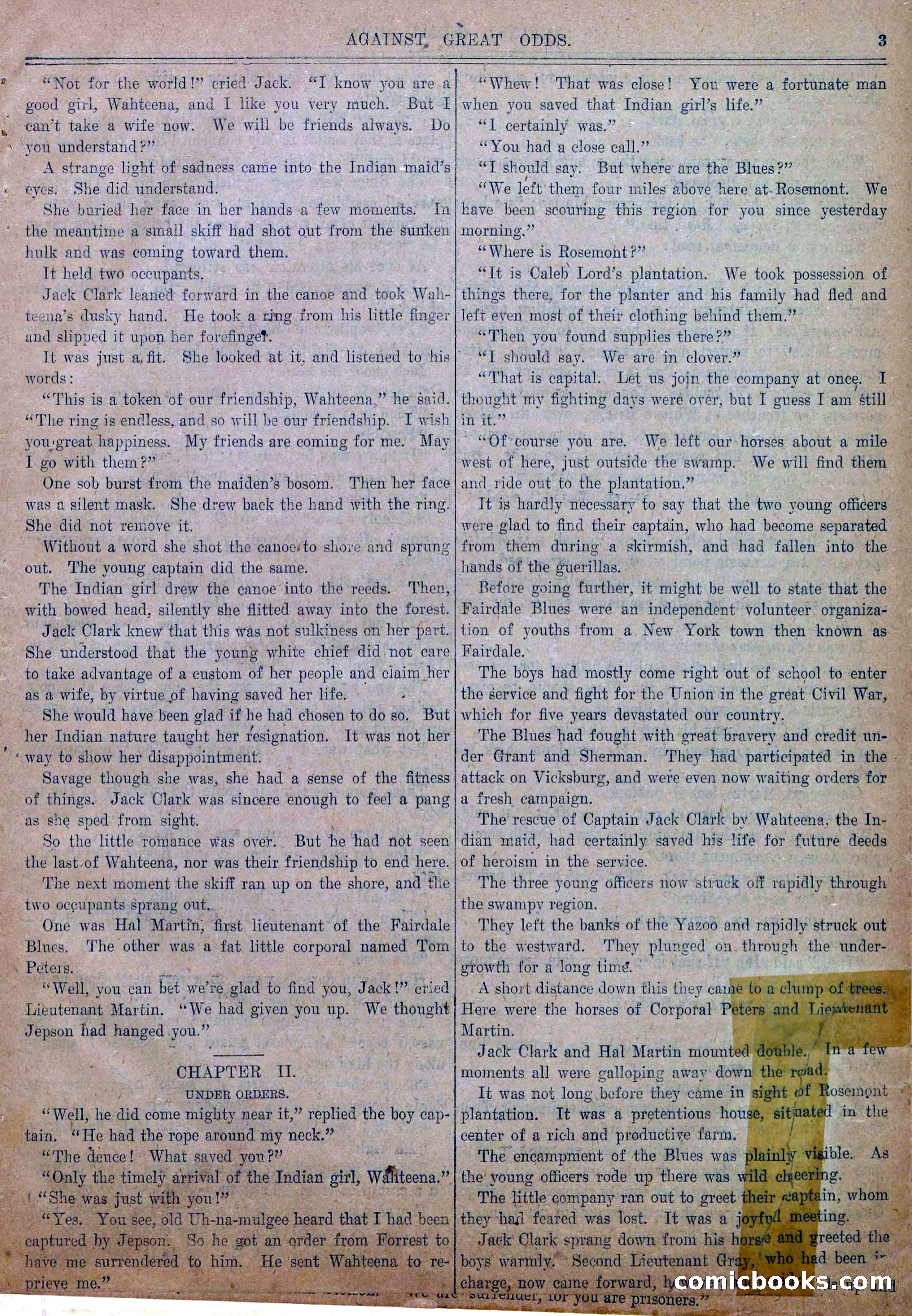 Blue and Gray Weekly, No. 31 — page 5 of 34