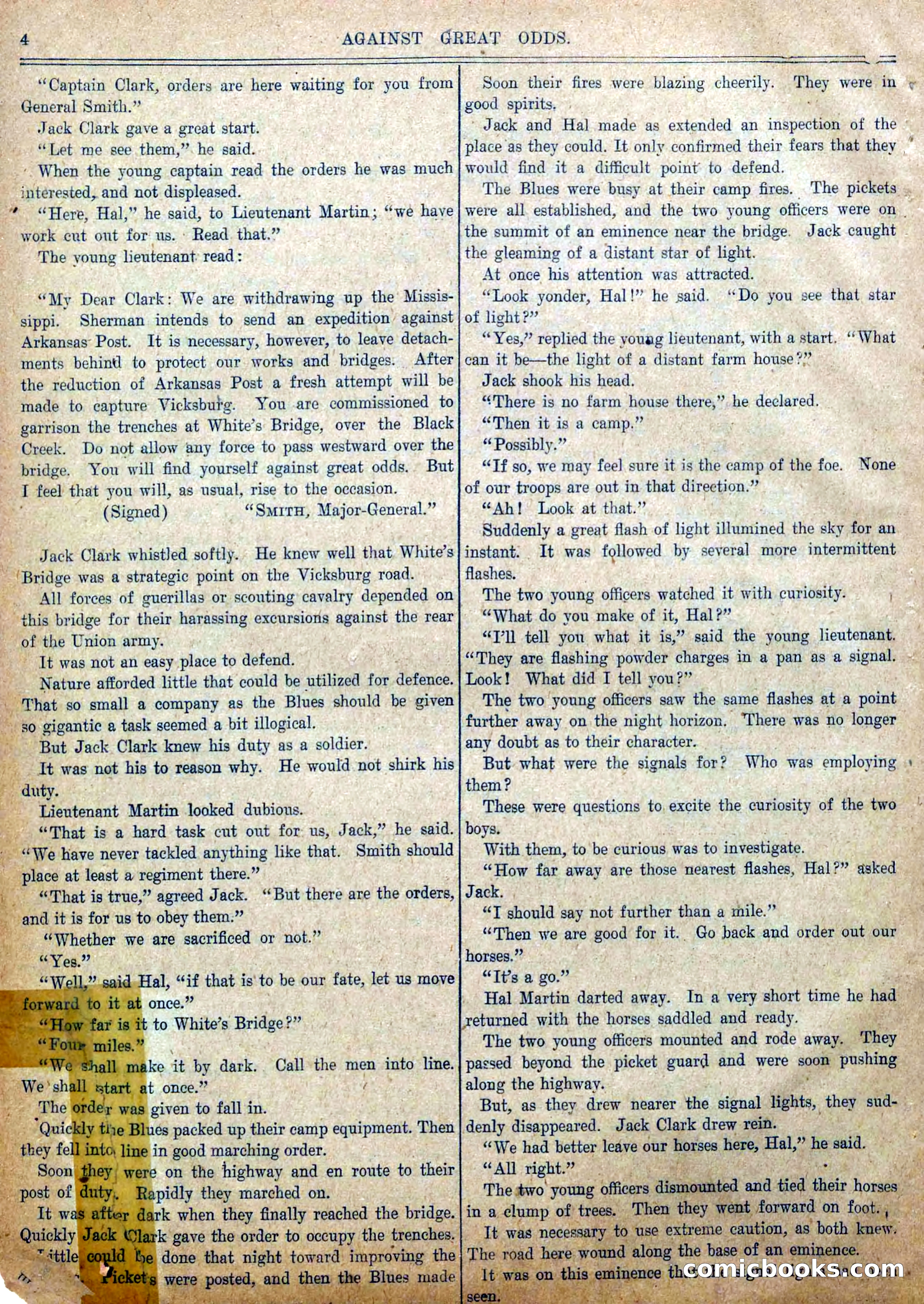 Blue and Gray Weekly, No. 31 — page 6 of 34