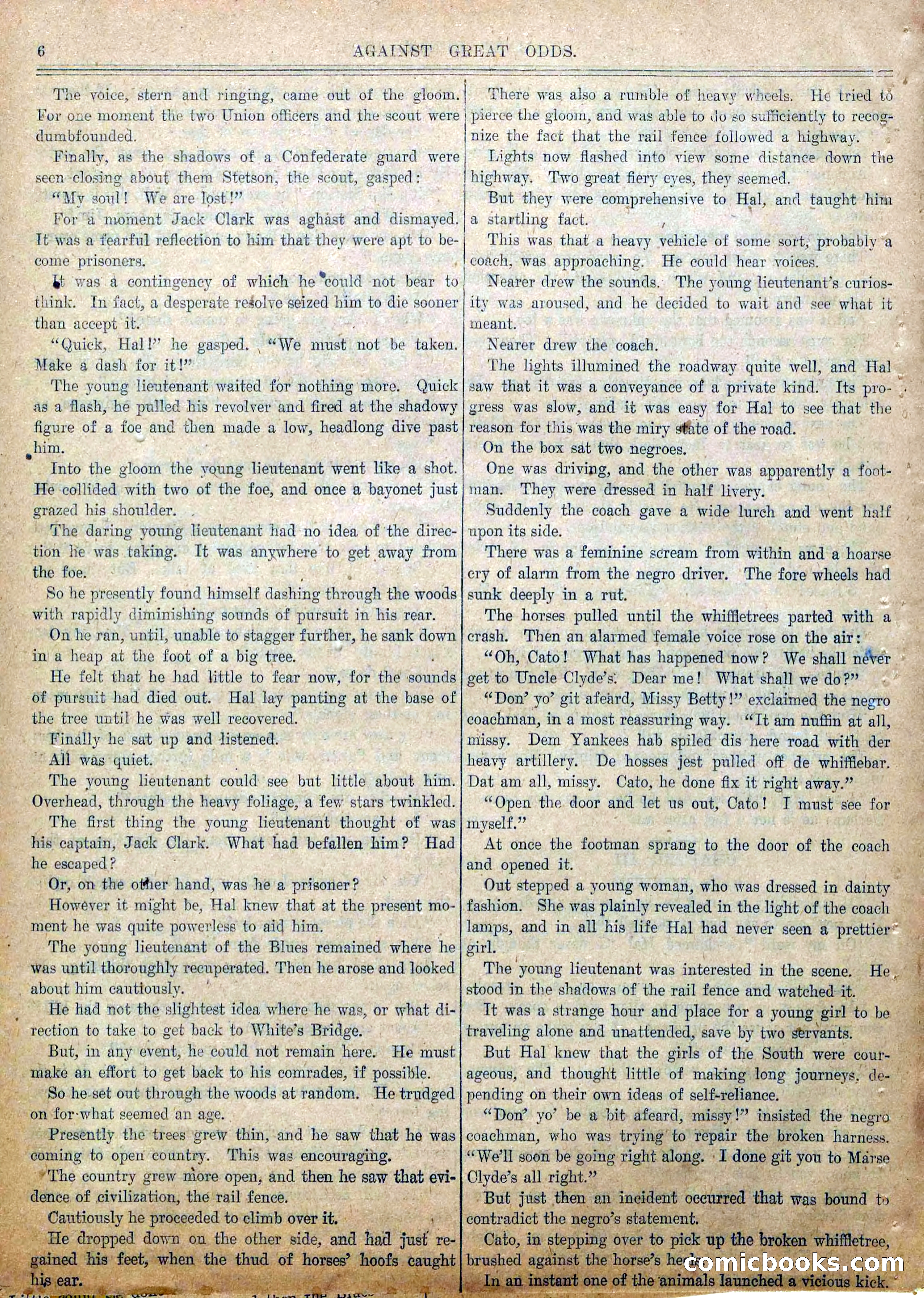 Blue and Gray Weekly, No. 31 — page 8 of 34