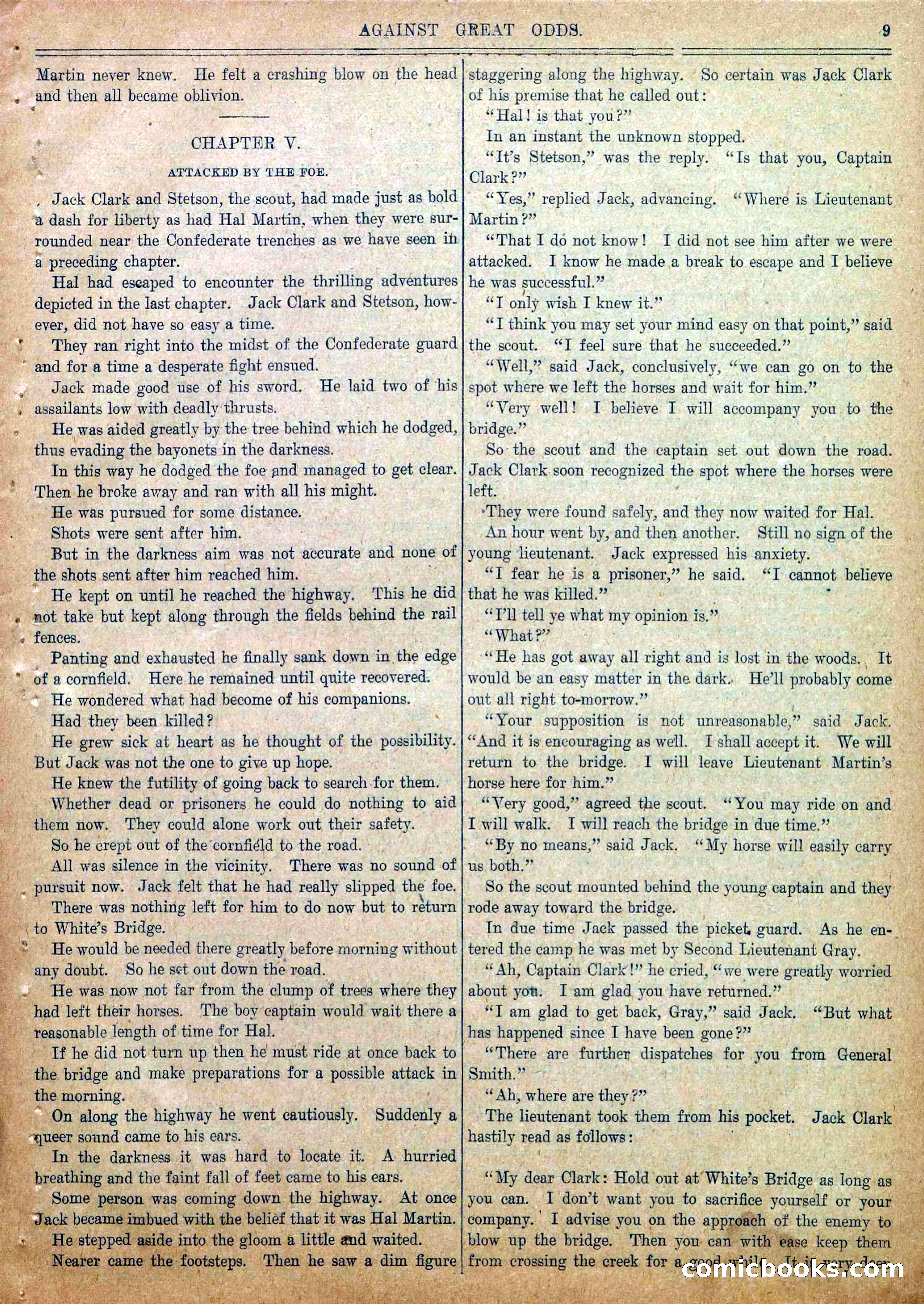 Blue and Gray Weekly, No. 31 — page 11 of 34