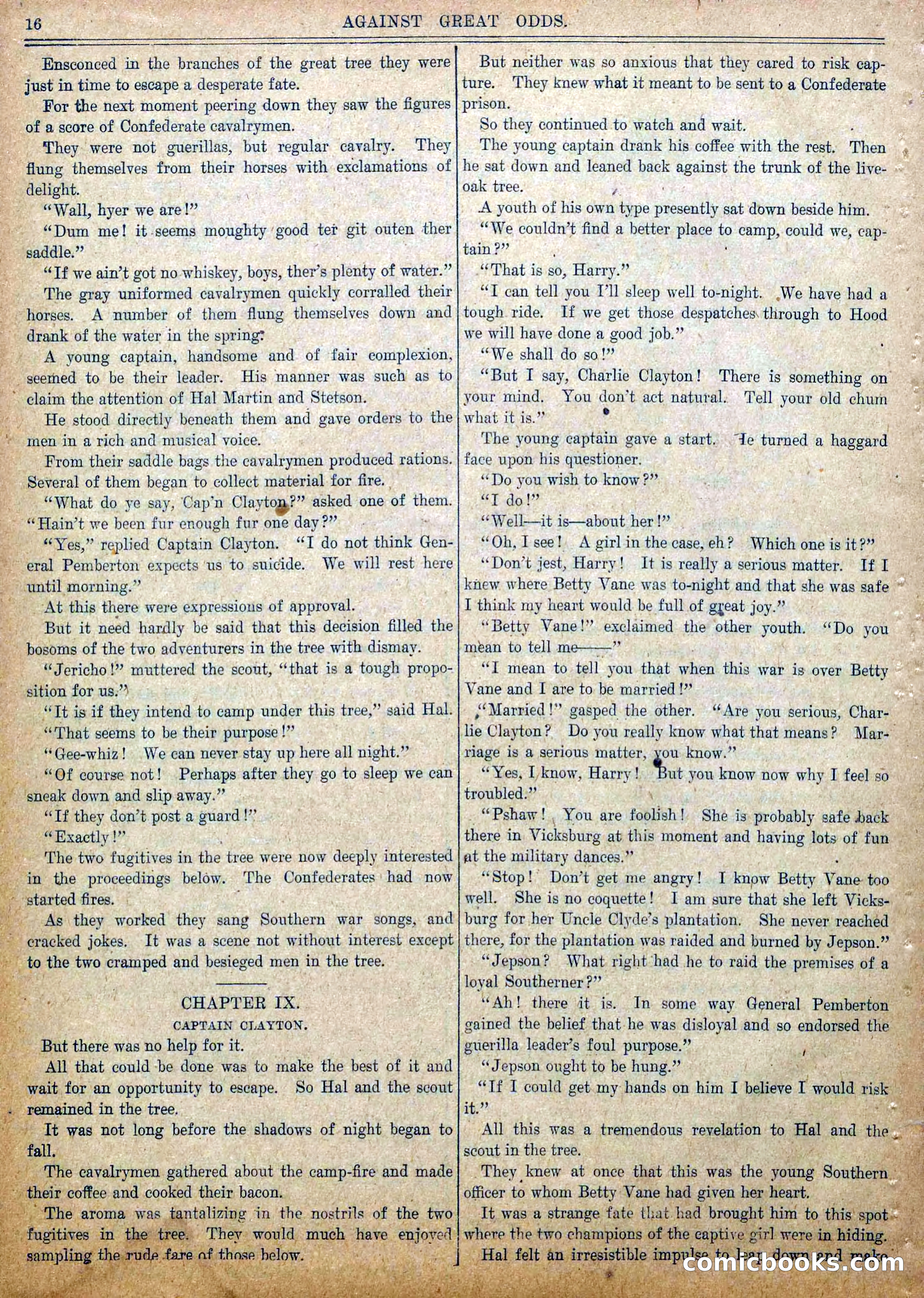 Blue and Gray Weekly, No. 31 — page 18 of 34