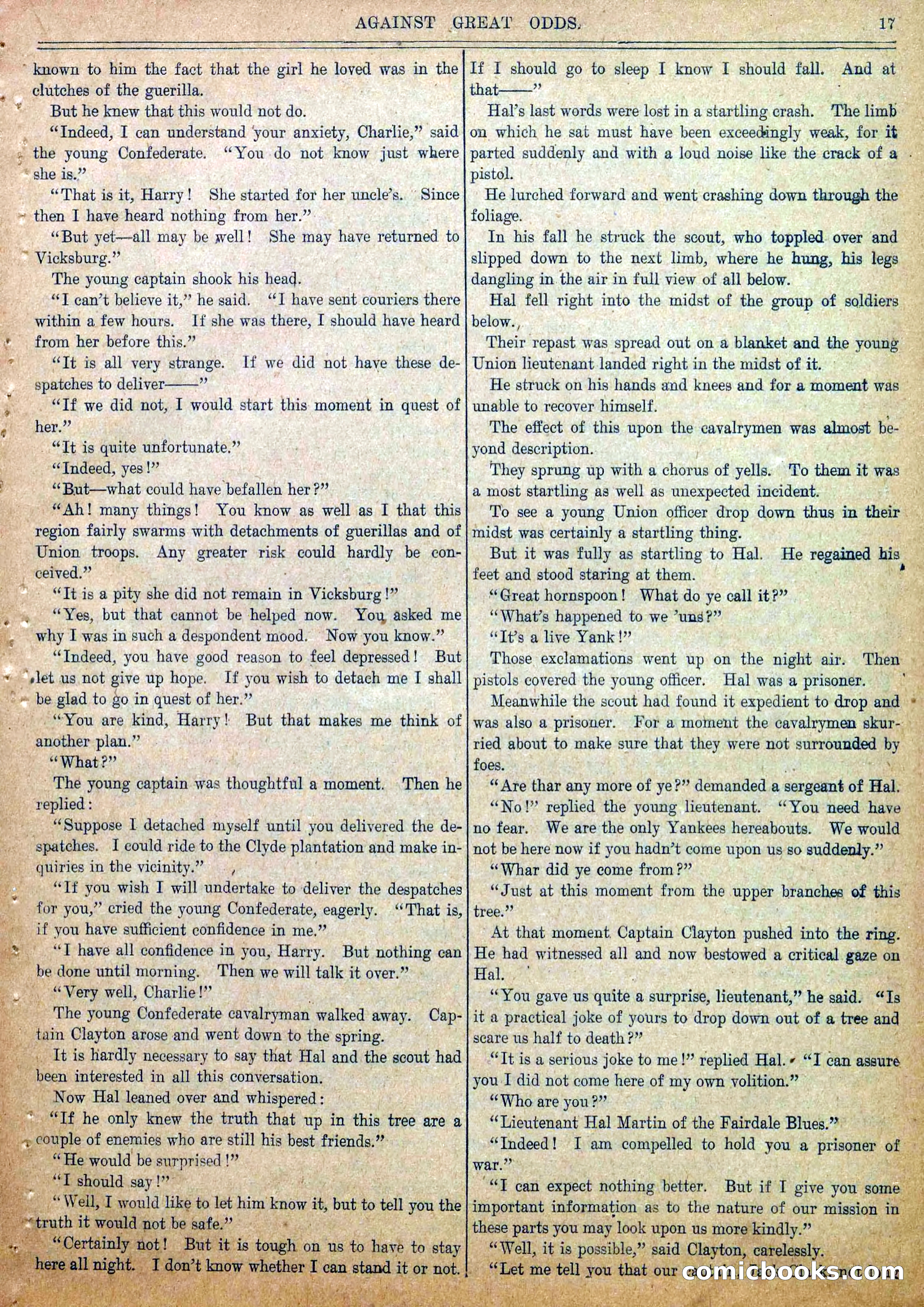 Blue and Gray Weekly, No. 31 — page 19 of 34