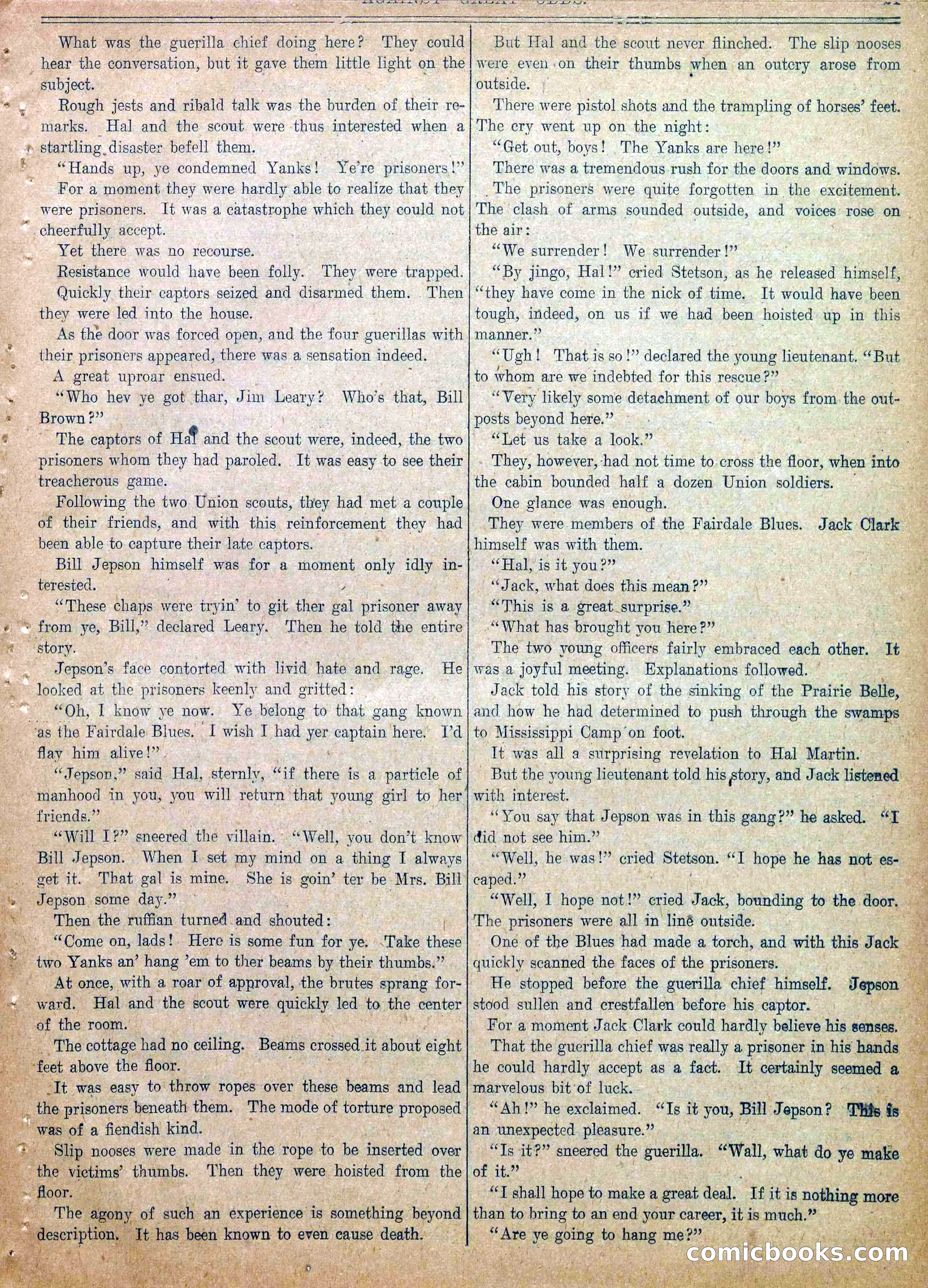 Blue and Gray Weekly, No. 31 — page 22 of 34