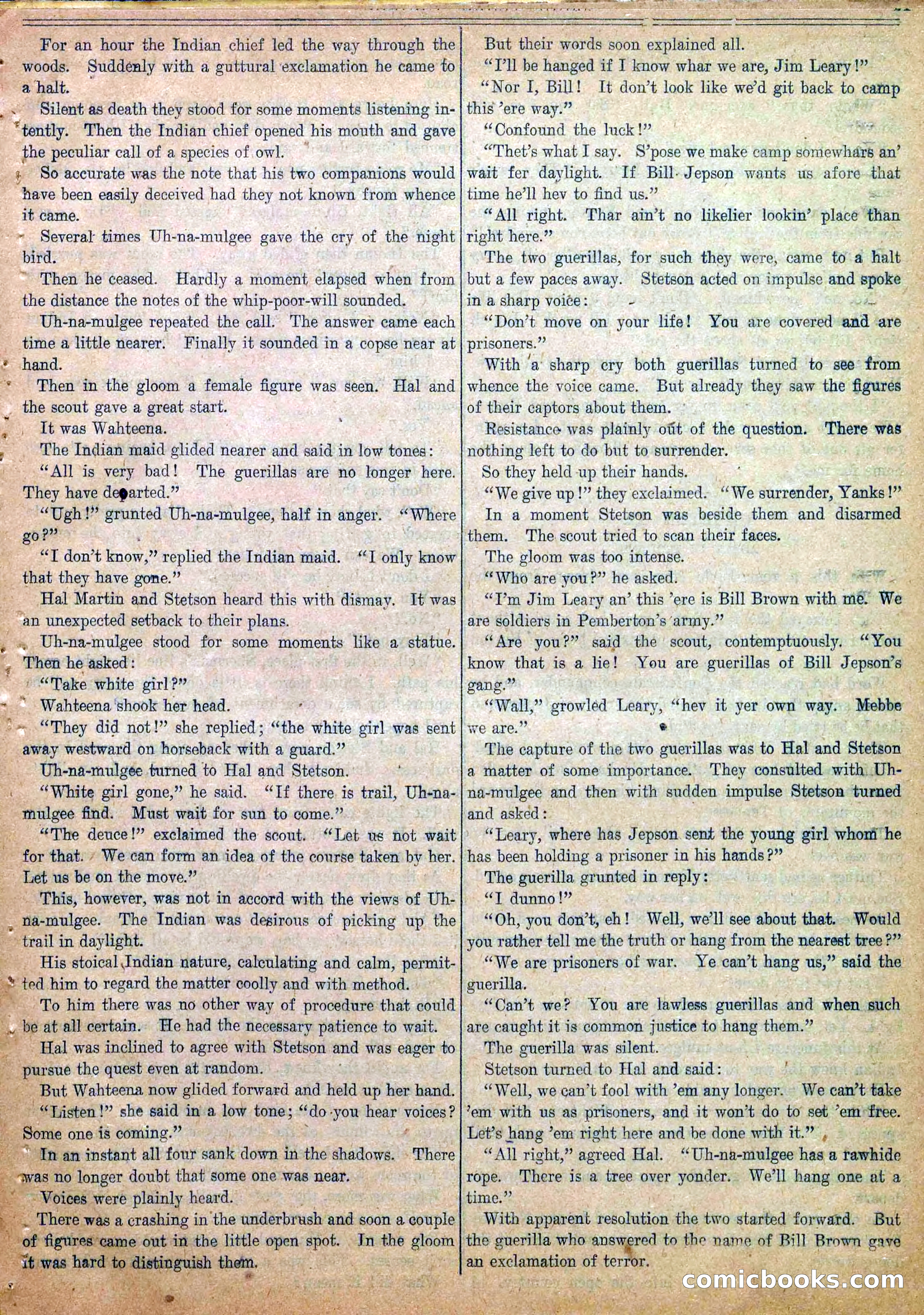 Blue and Gray Weekly, No. 31 — page 23 of 34
