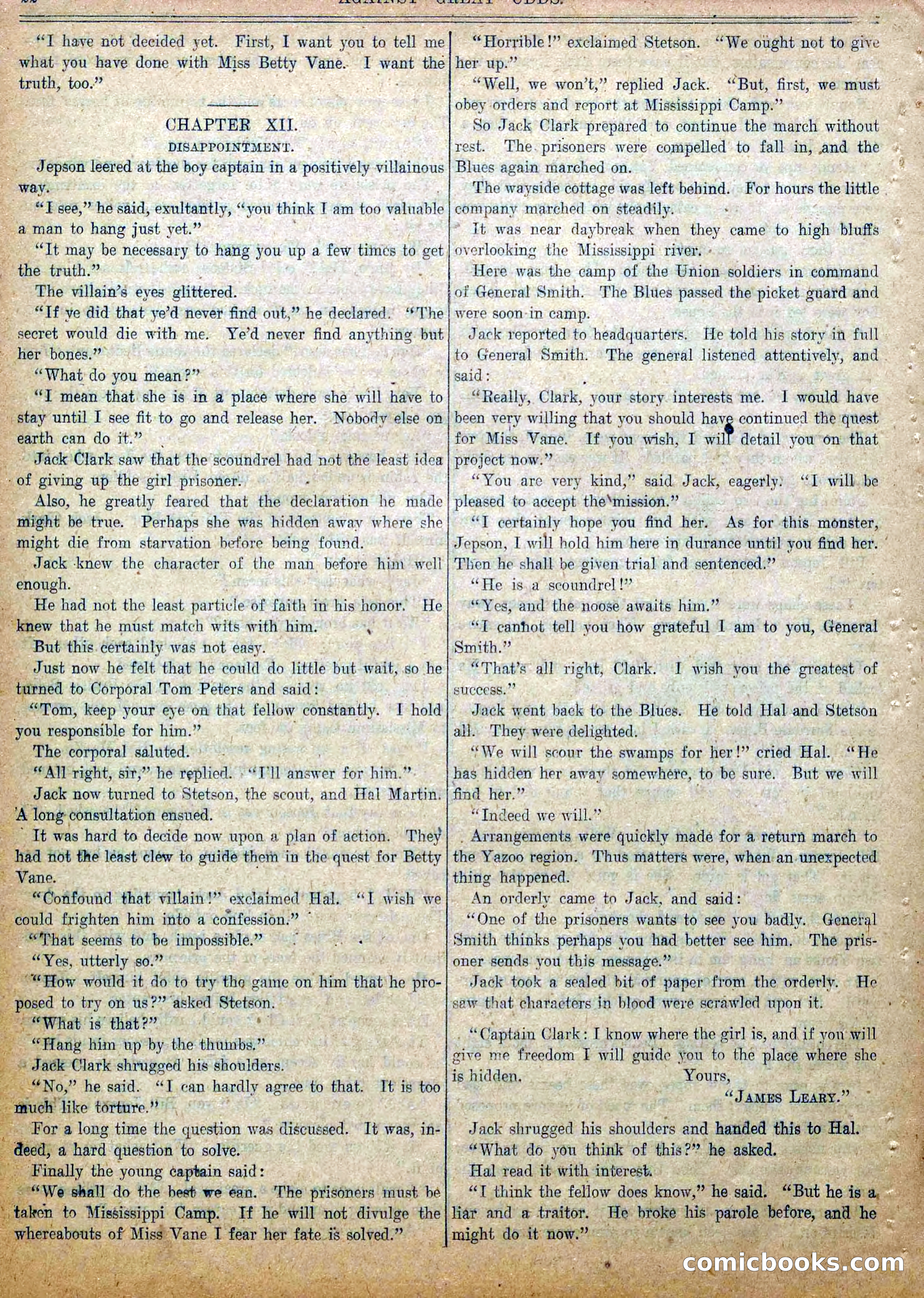 Blue and Gray Weekly, No. 31 — page 24 of 34