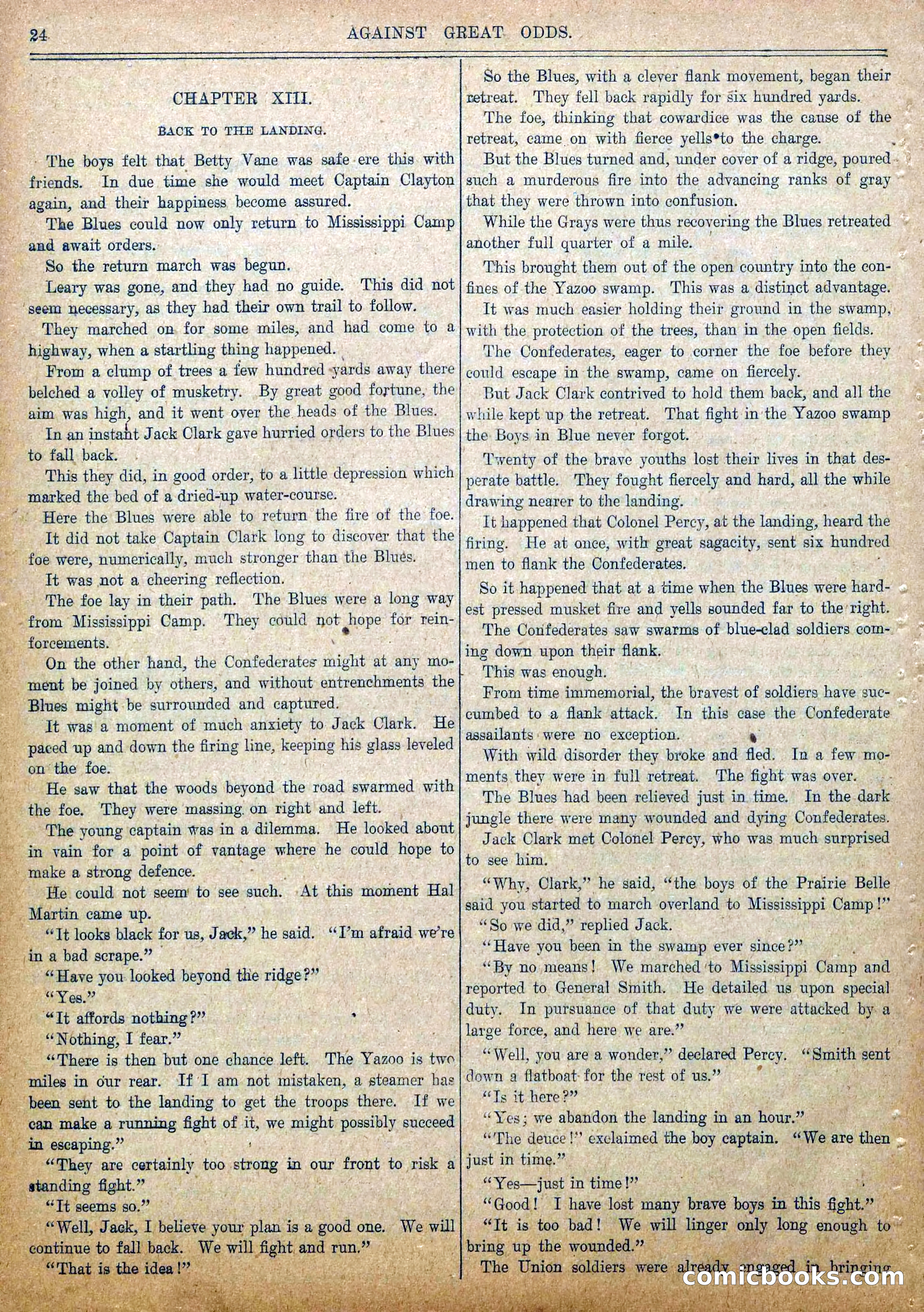 Blue and Gray Weekly, No. 31 — page 26 of 34