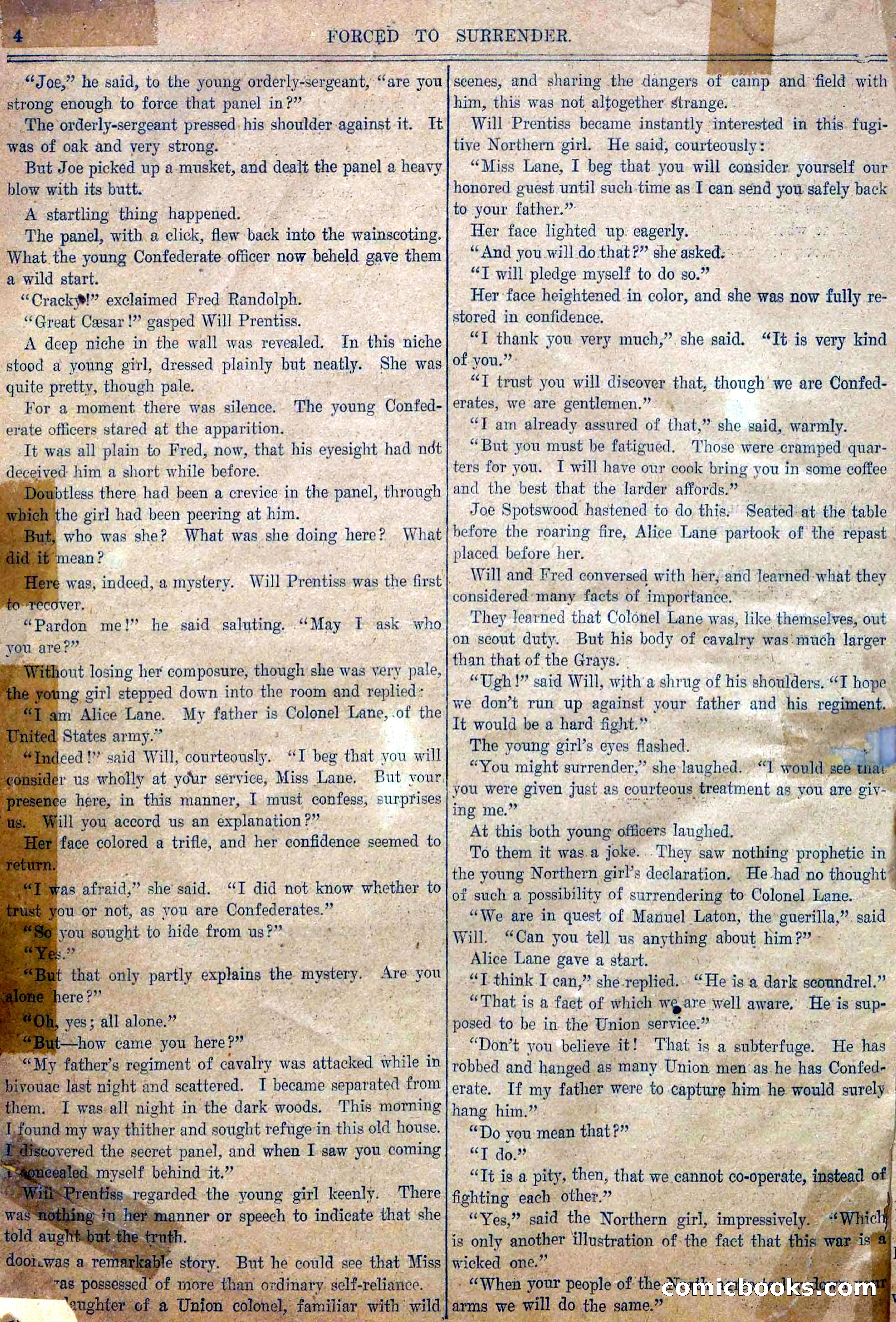 Blue and Gray Weekly, No. 32 — page 6 of 34