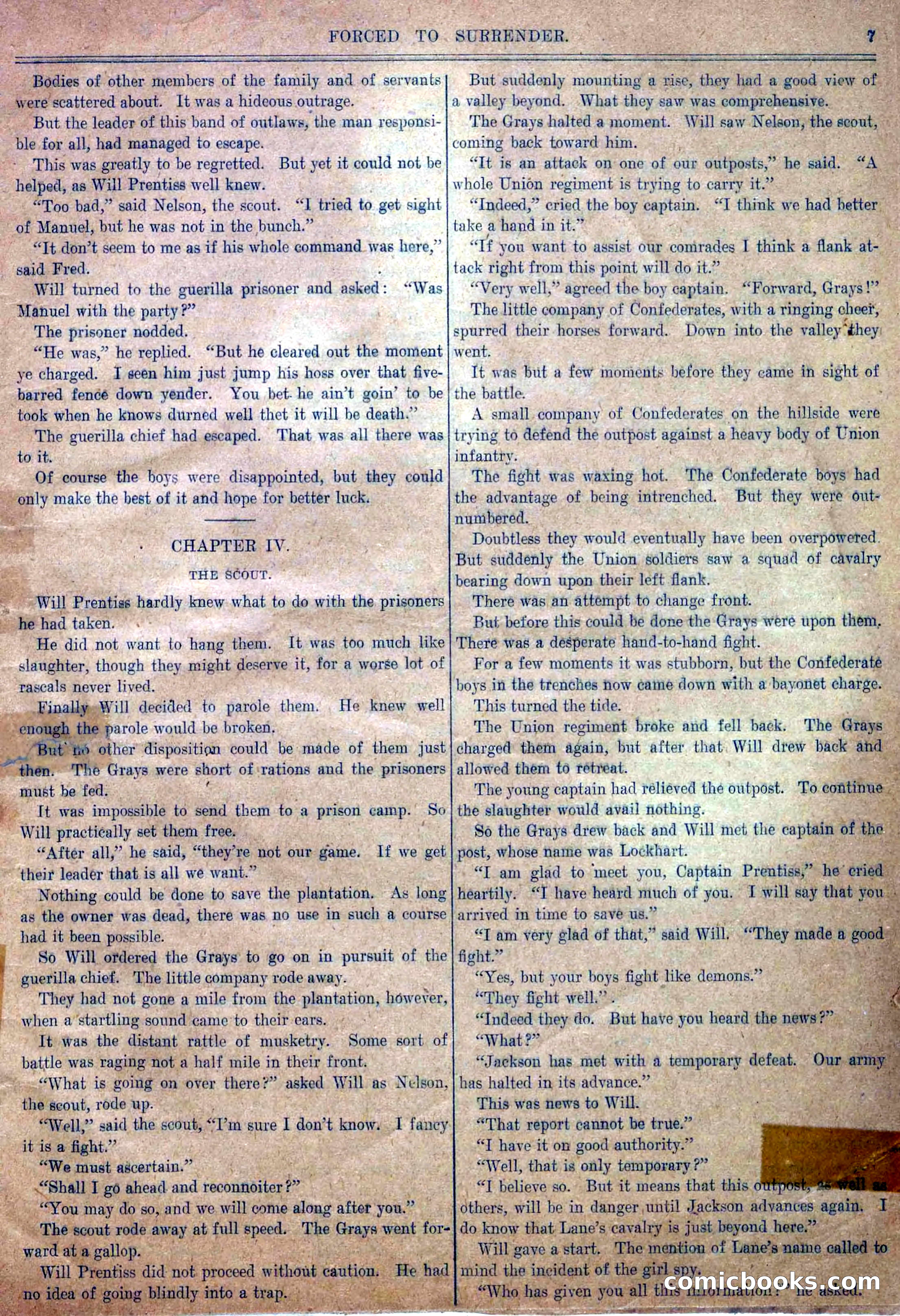 Blue and Gray Weekly, No. 32 — page 9 of 34
