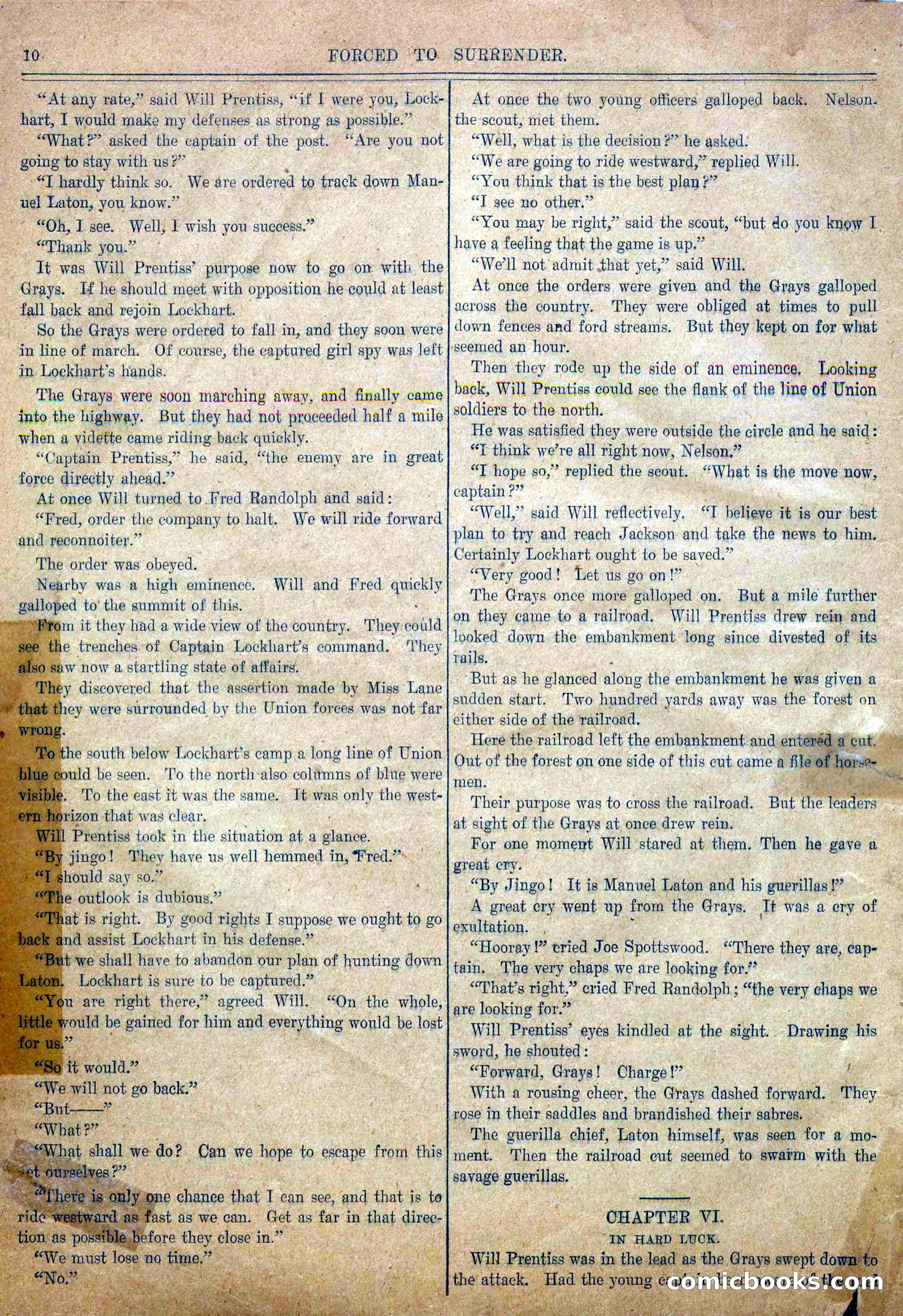 Blue and Gray Weekly, No. 32 — page 12 of 34