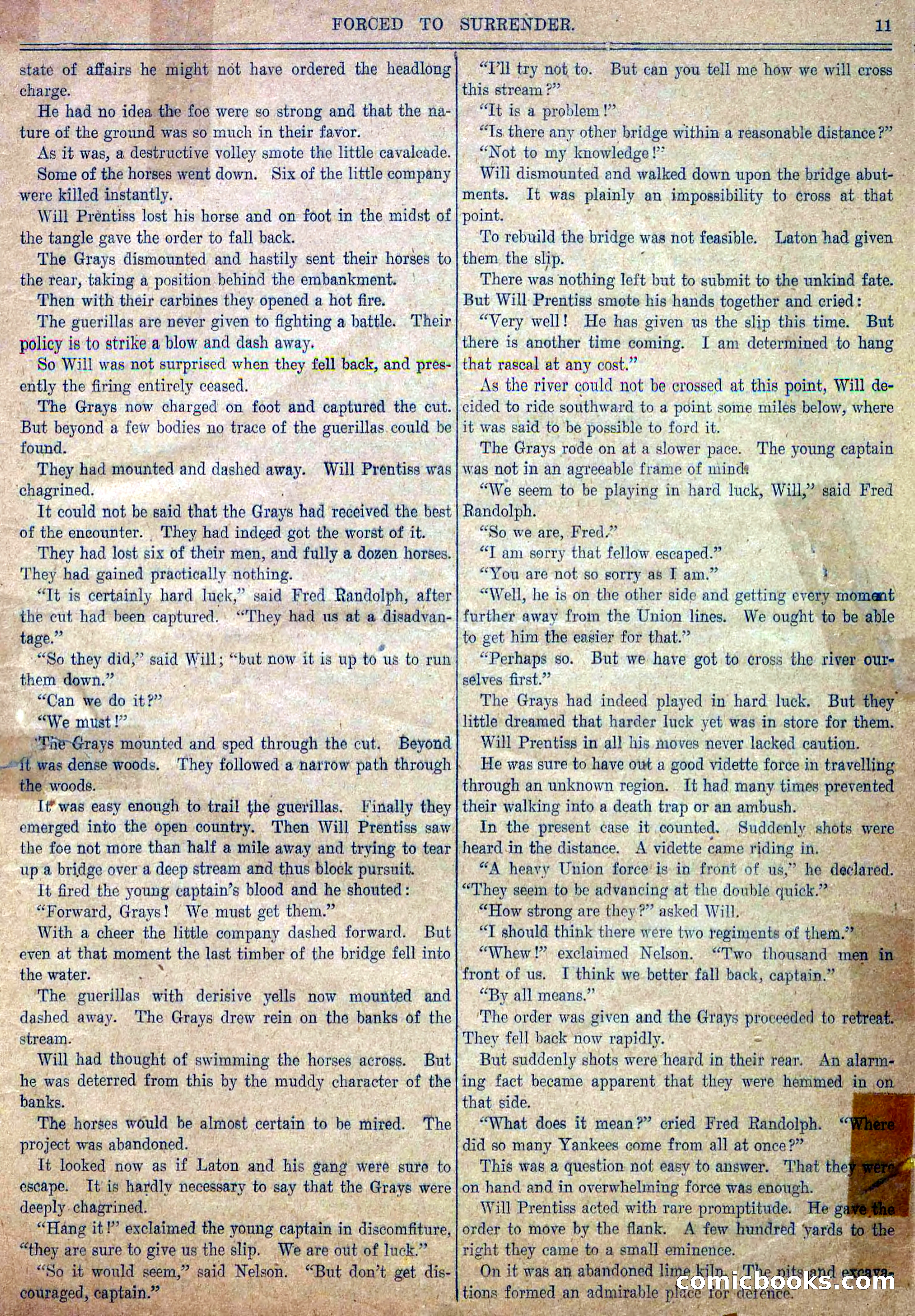 Blue and Gray Weekly, No. 32 — page 13 of 34