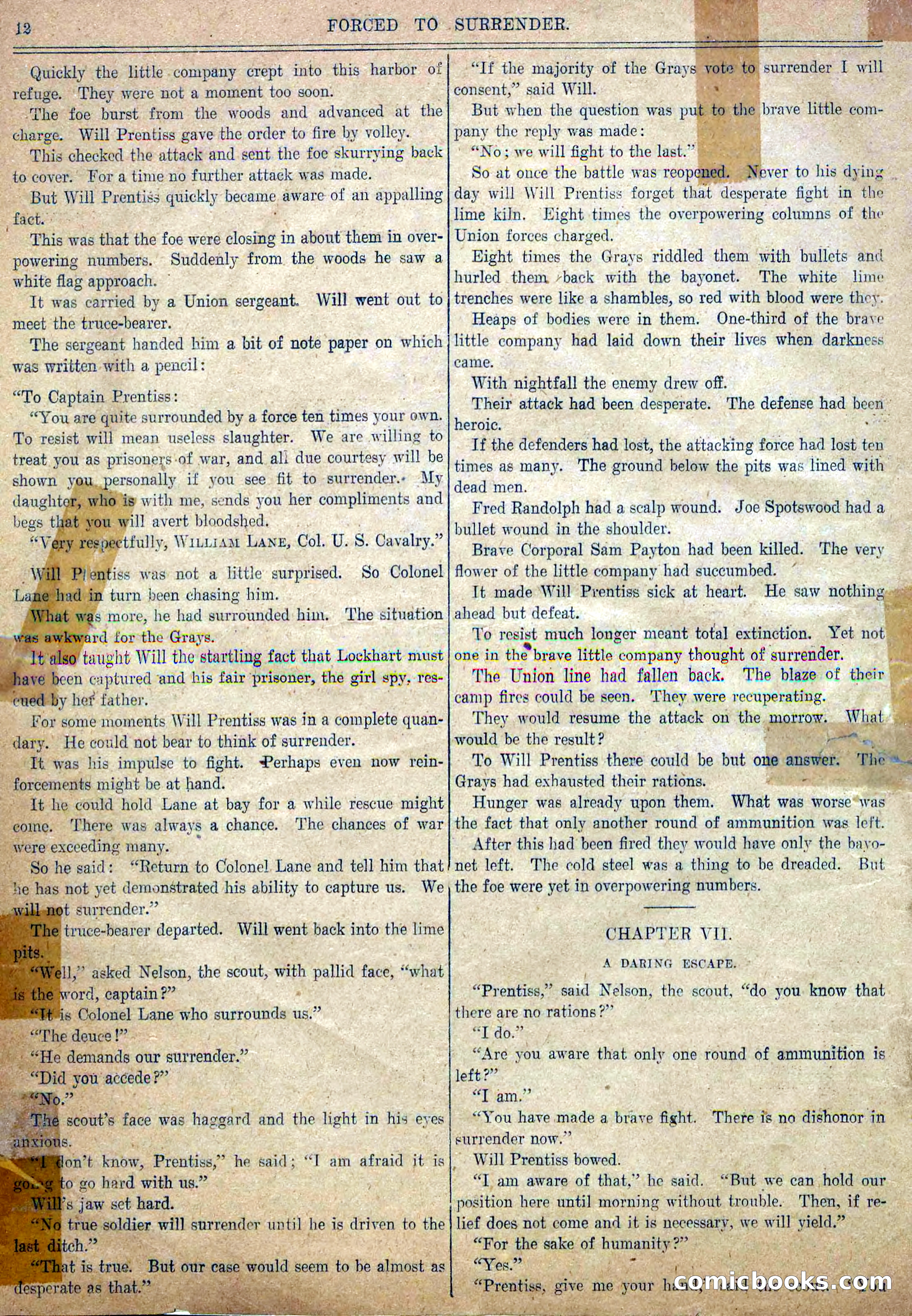 Blue and Gray Weekly, No. 32 — page 14 of 34