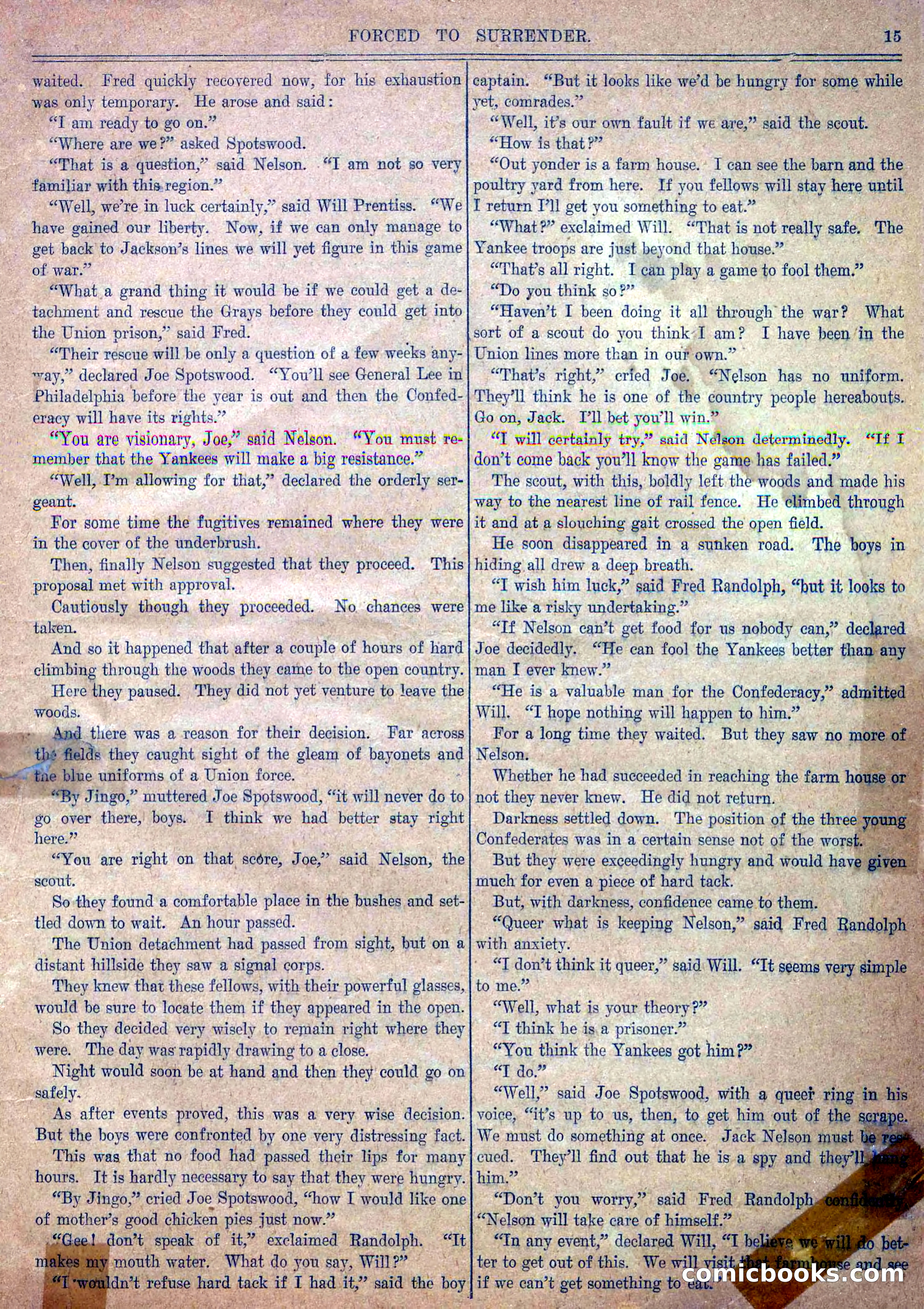 Blue and Gray Weekly, No. 32 — page 17 of 34