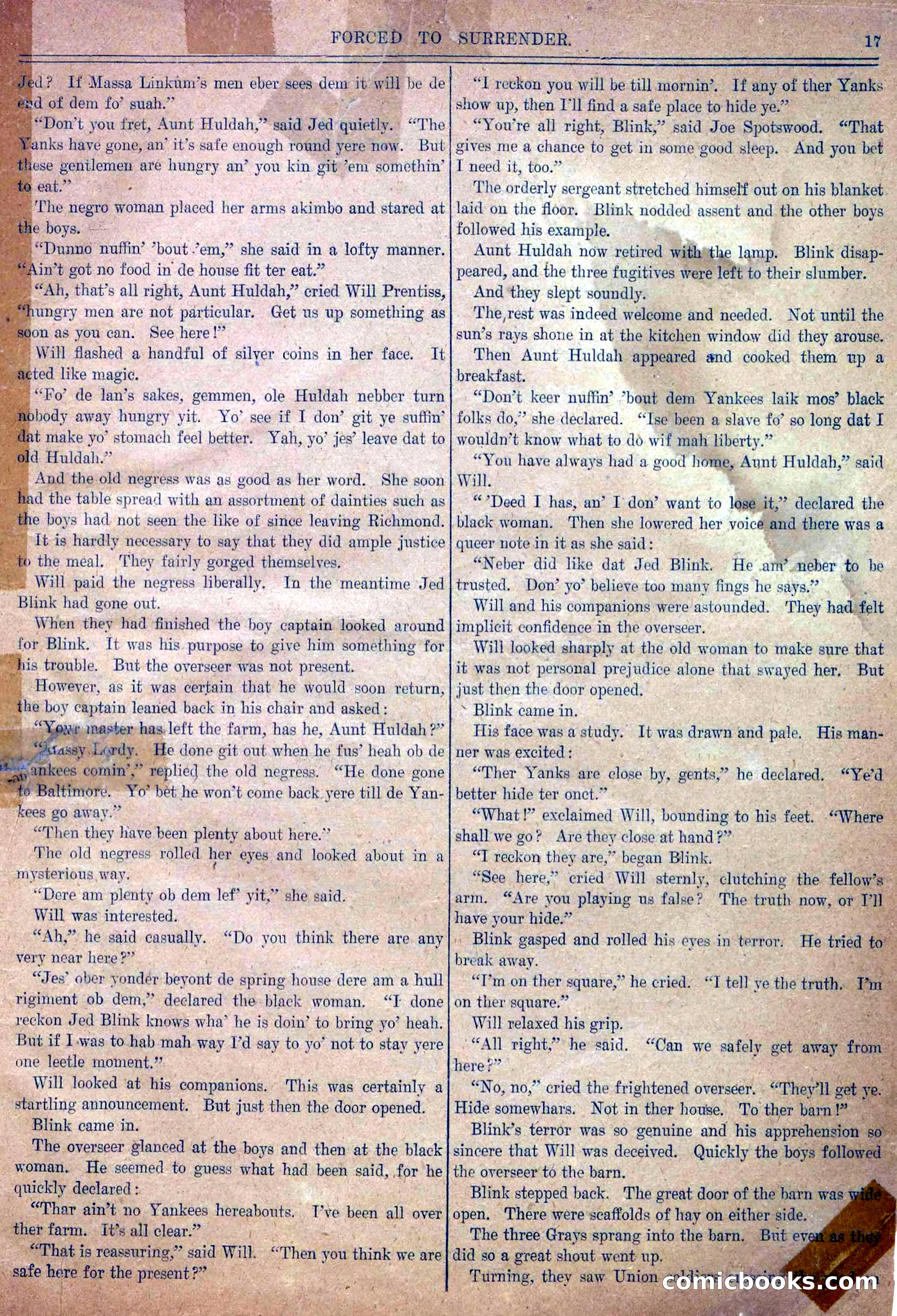 Blue and Gray Weekly, No. 32 — page 19 of 34