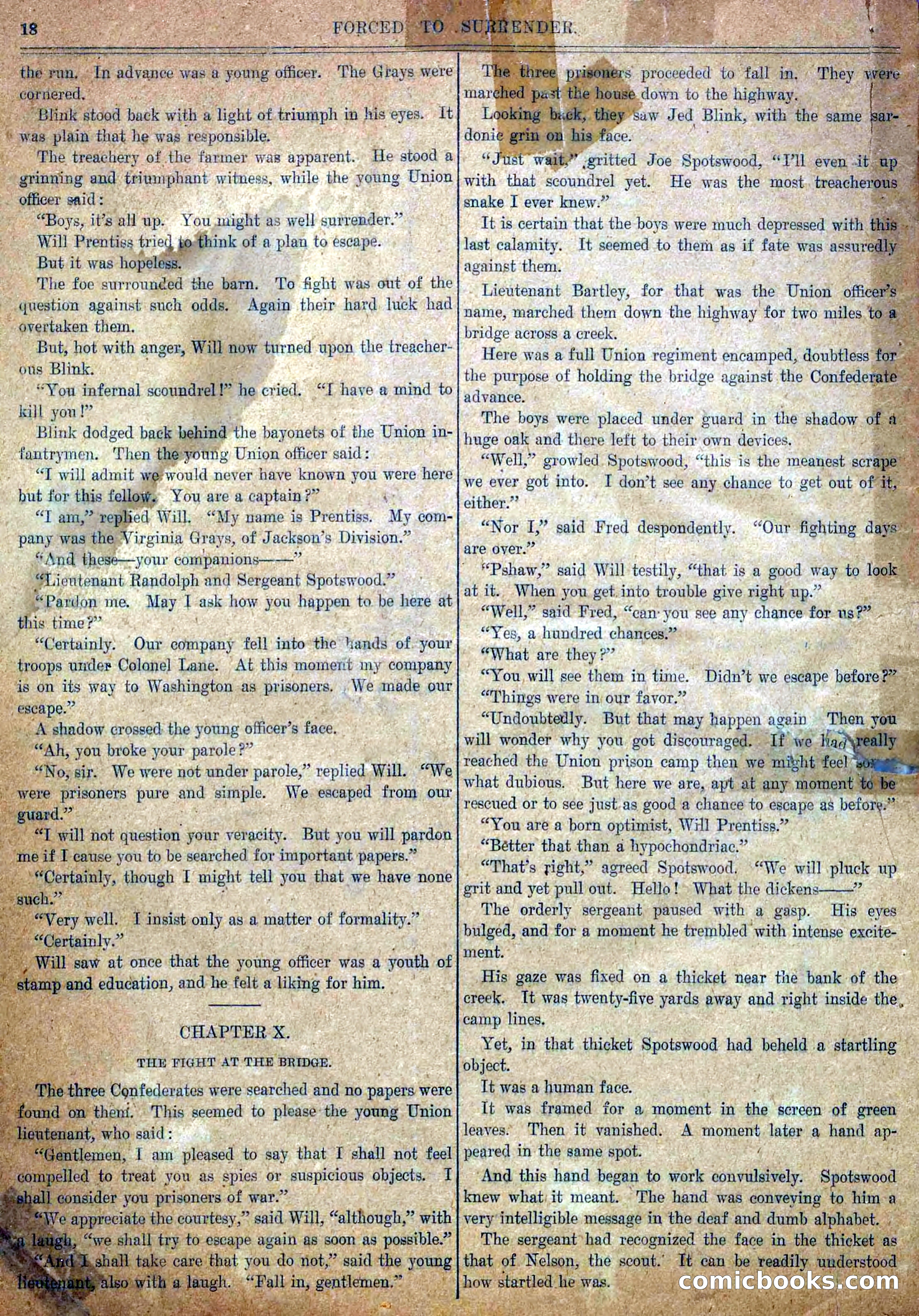 Blue and Gray Weekly, No. 32 — page 20 of 34