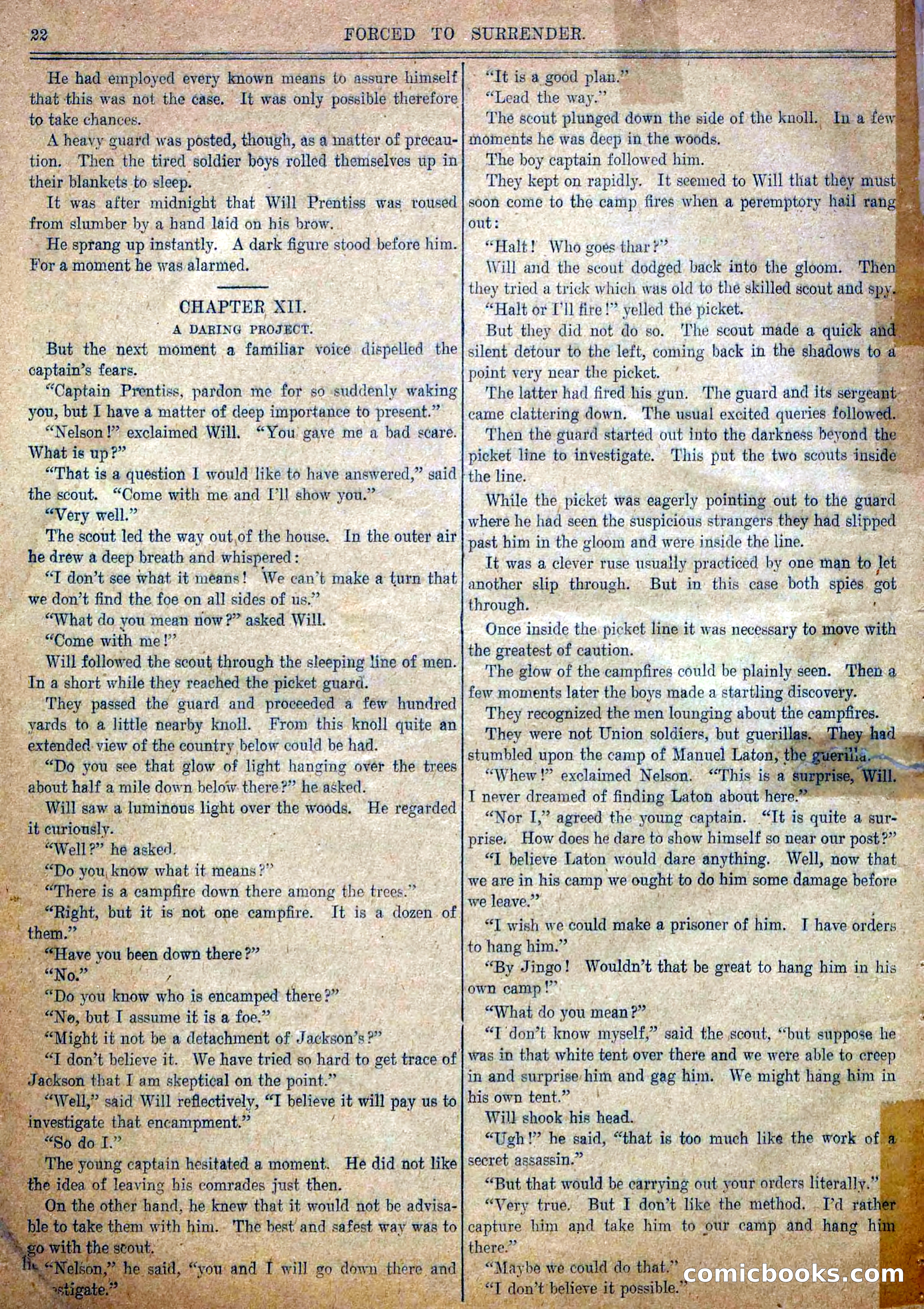 Blue and Gray Weekly, No. 32 — page 24 of 34