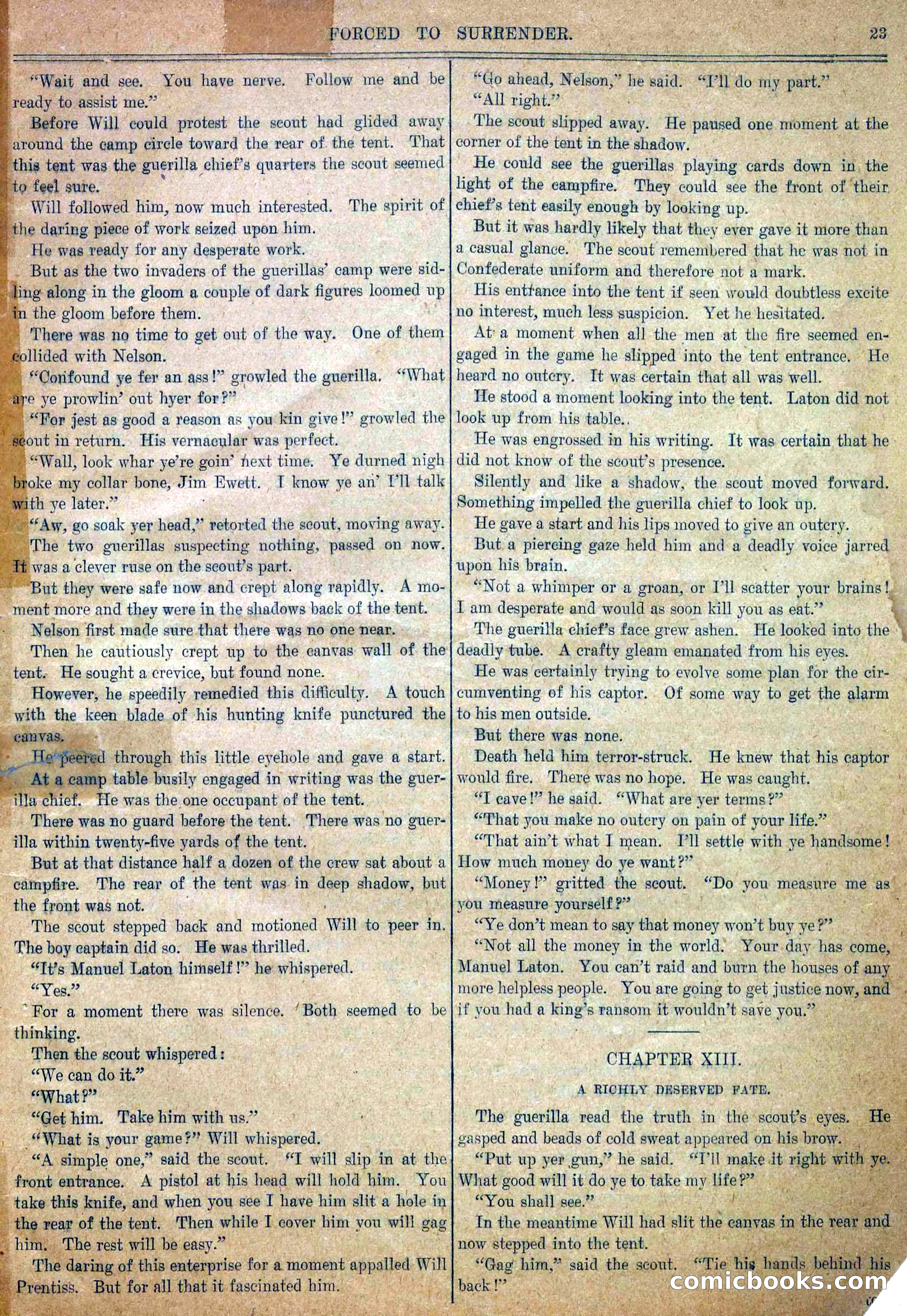 Blue and Gray Weekly, No. 32 — page 25 of 34
