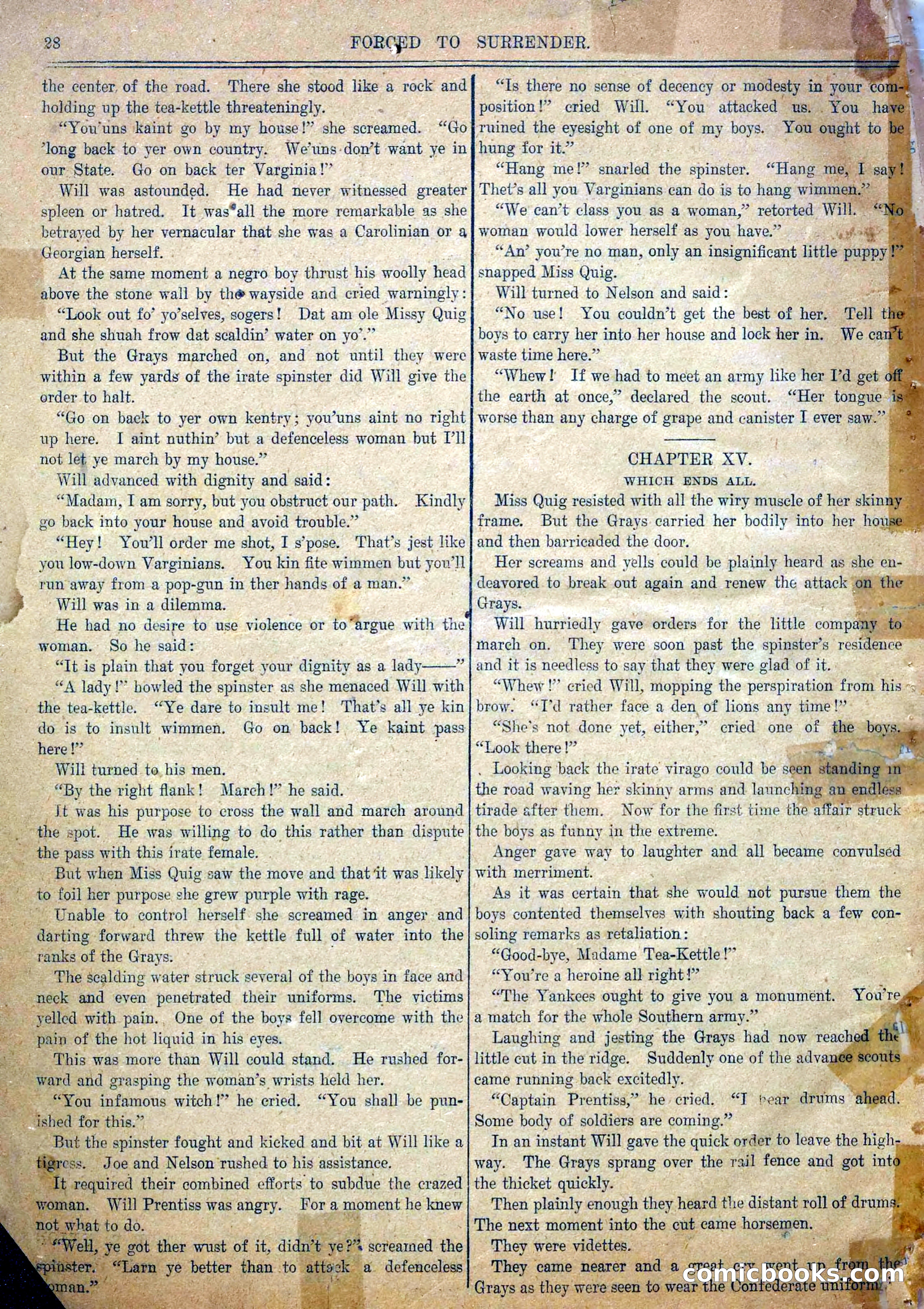 Blue and Gray Weekly, No. 32 — page 30 of 34