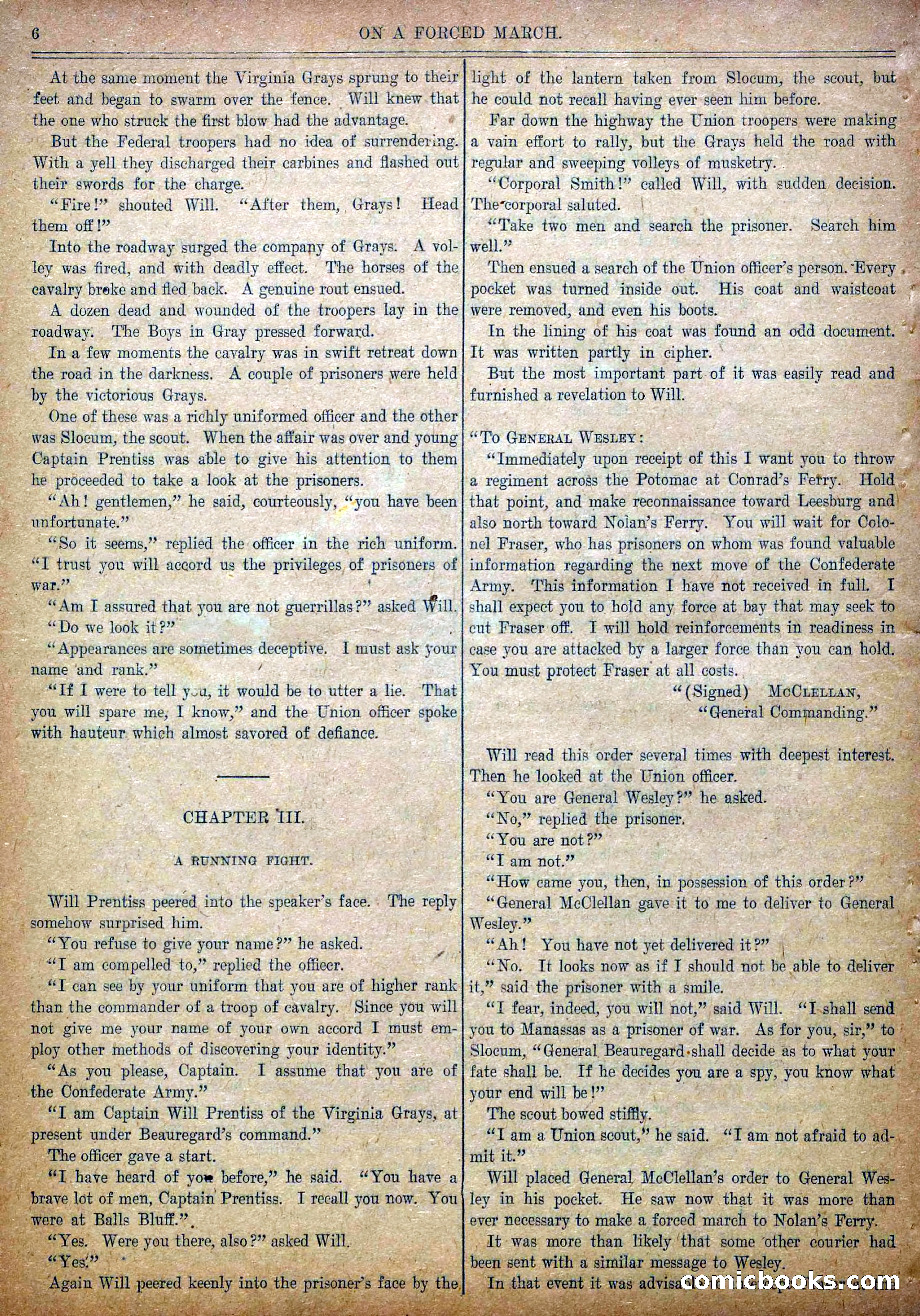 Blue and Gray Weekly, No. 4 — page 8 of 35