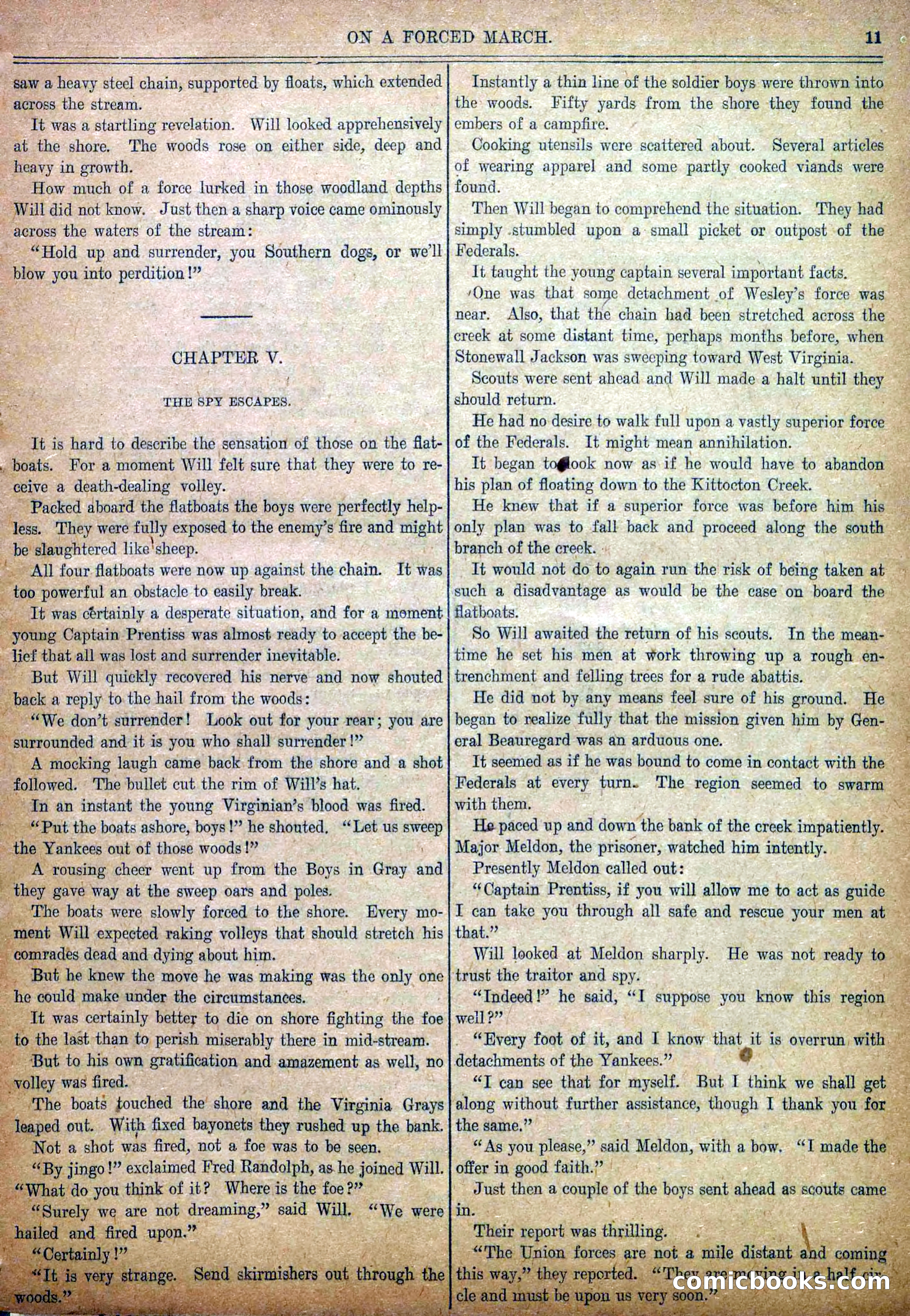 Blue and Gray Weekly, No. 4 — page 13 of 35