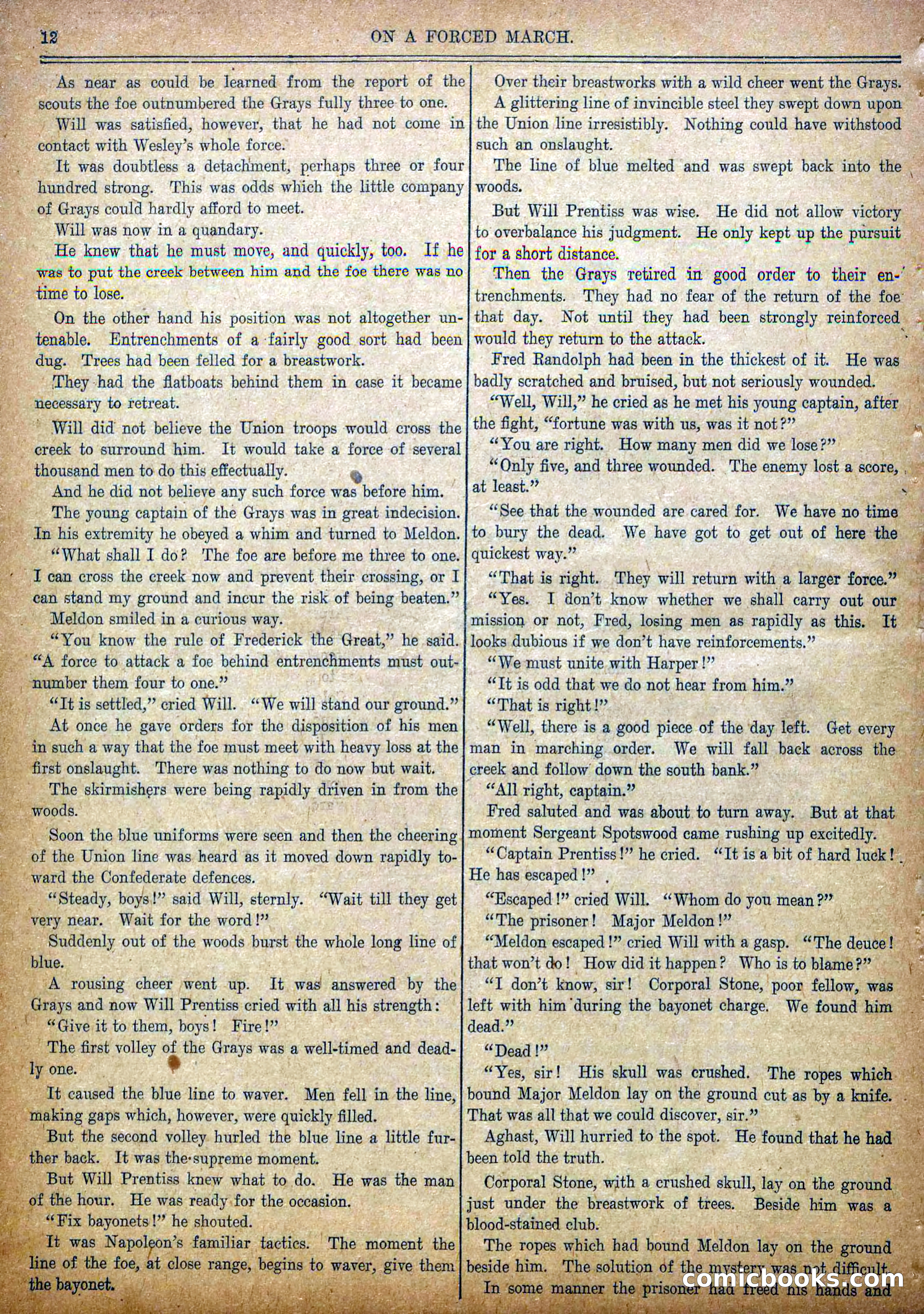 Blue and Gray Weekly, No. 4 — page 14 of 35