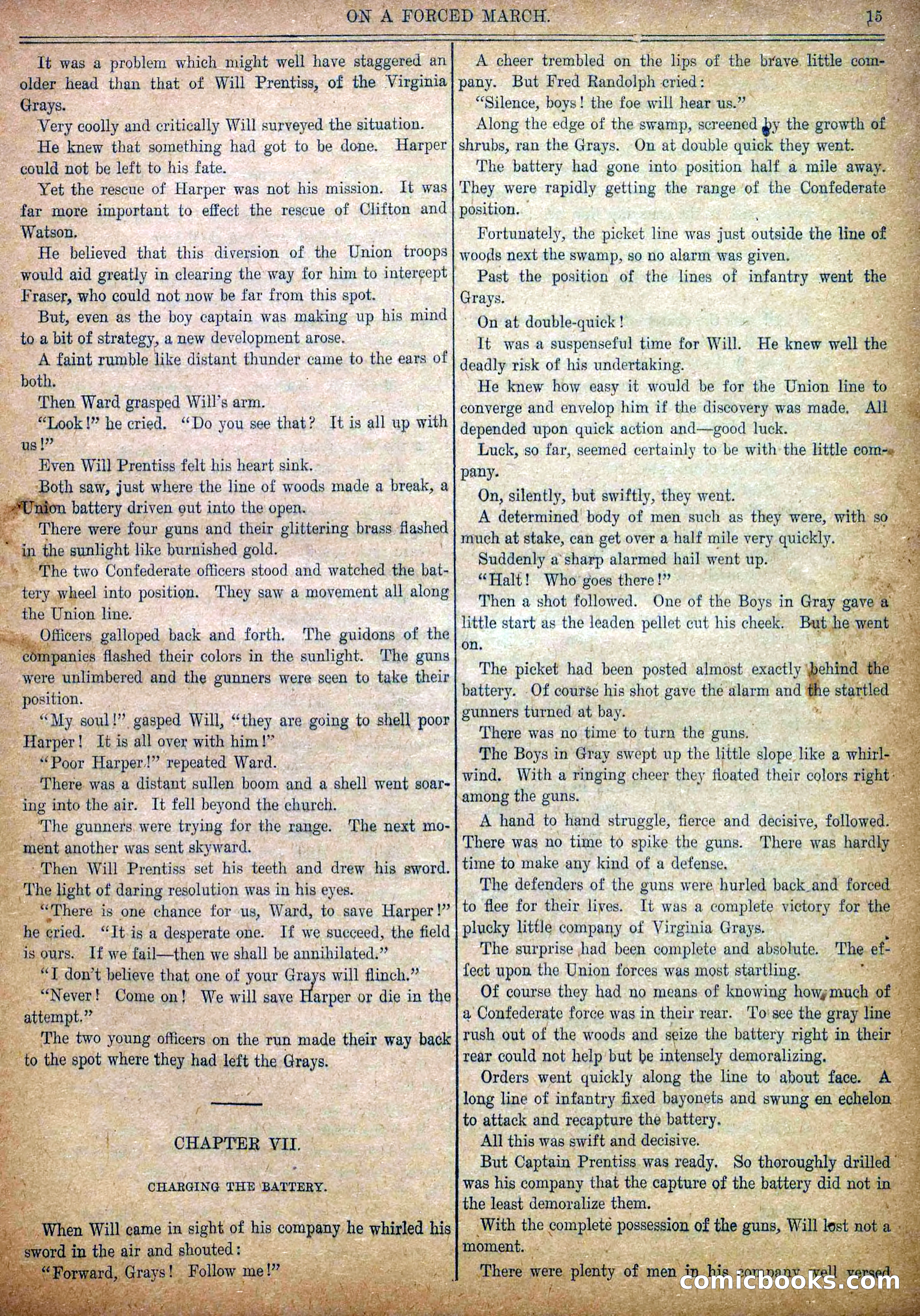 Blue and Gray Weekly, No. 4 — page 17 of 35