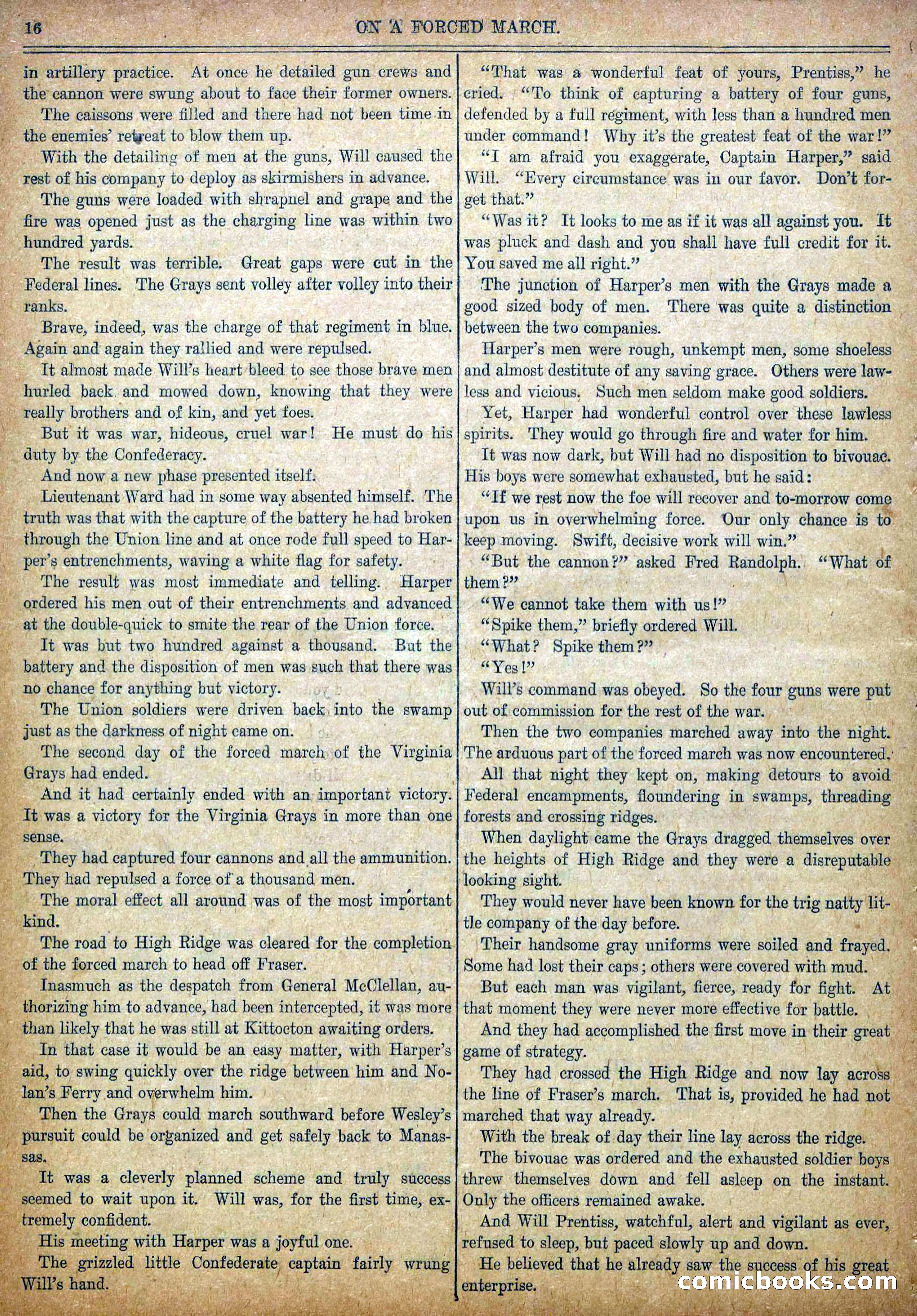 Blue and Gray Weekly, No. 4 — page 18 of 35