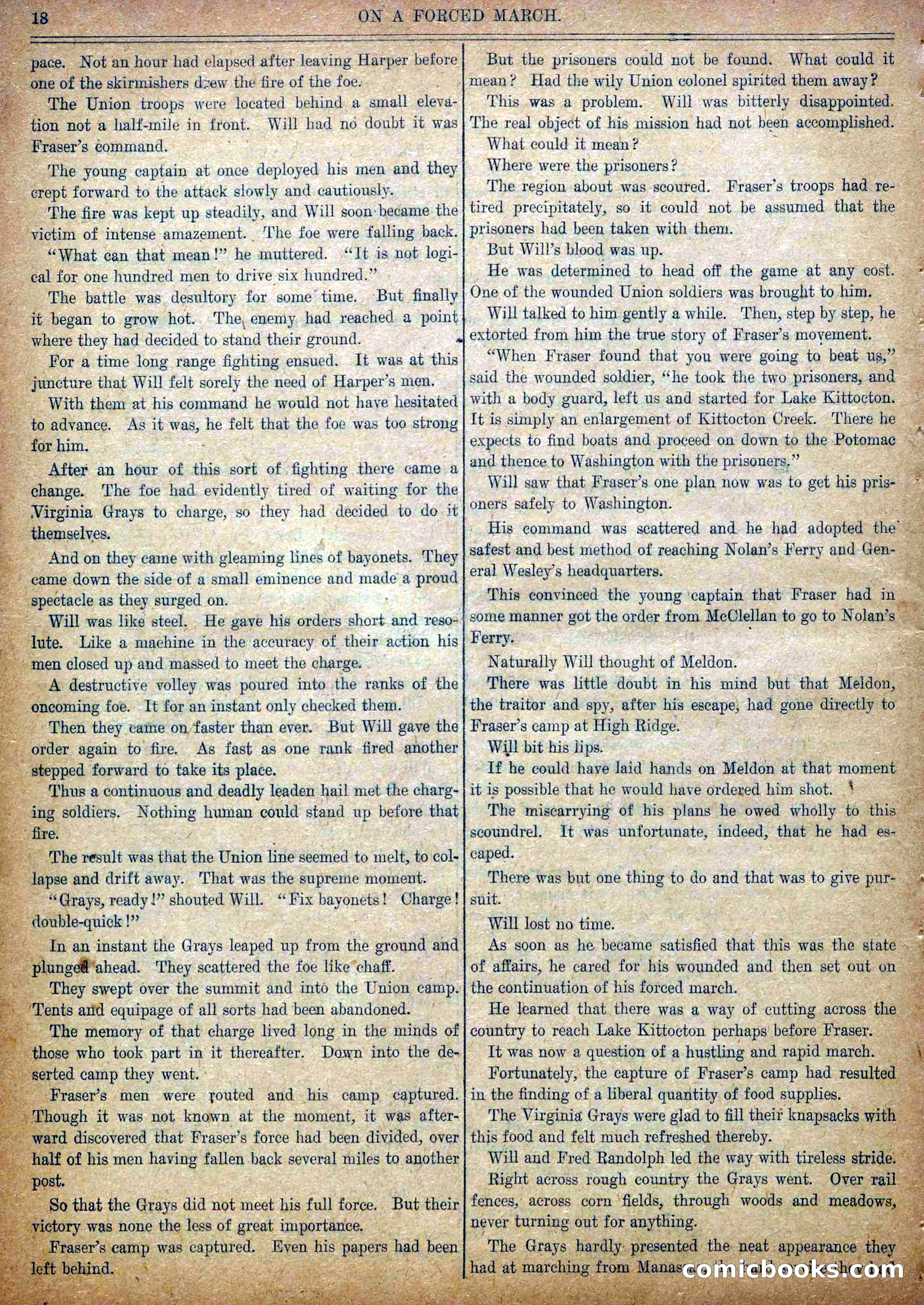 Blue and Gray Weekly, No. 4 — page 20 of 35