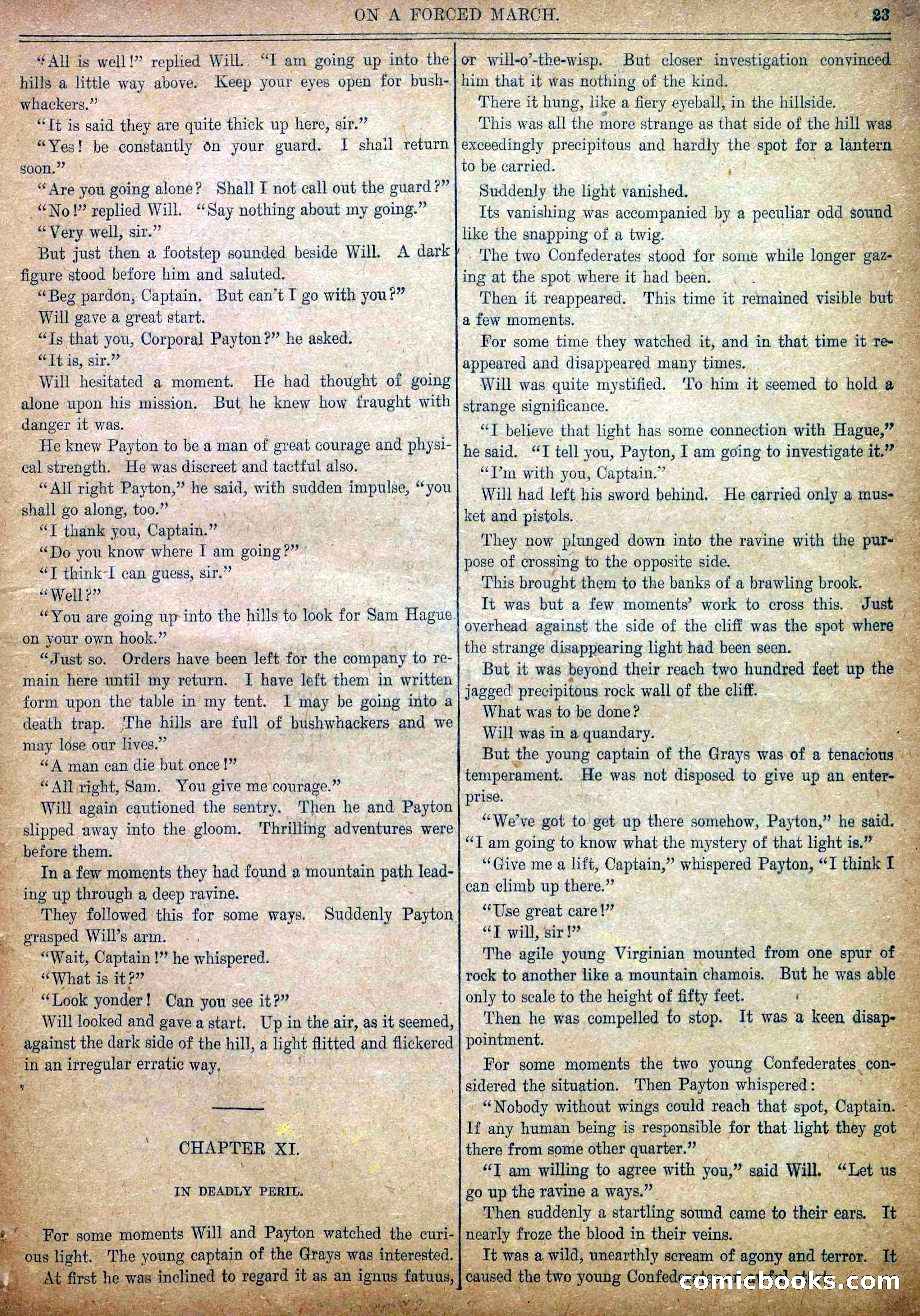 Blue and Gray Weekly, No. 4 — page 25 of 35