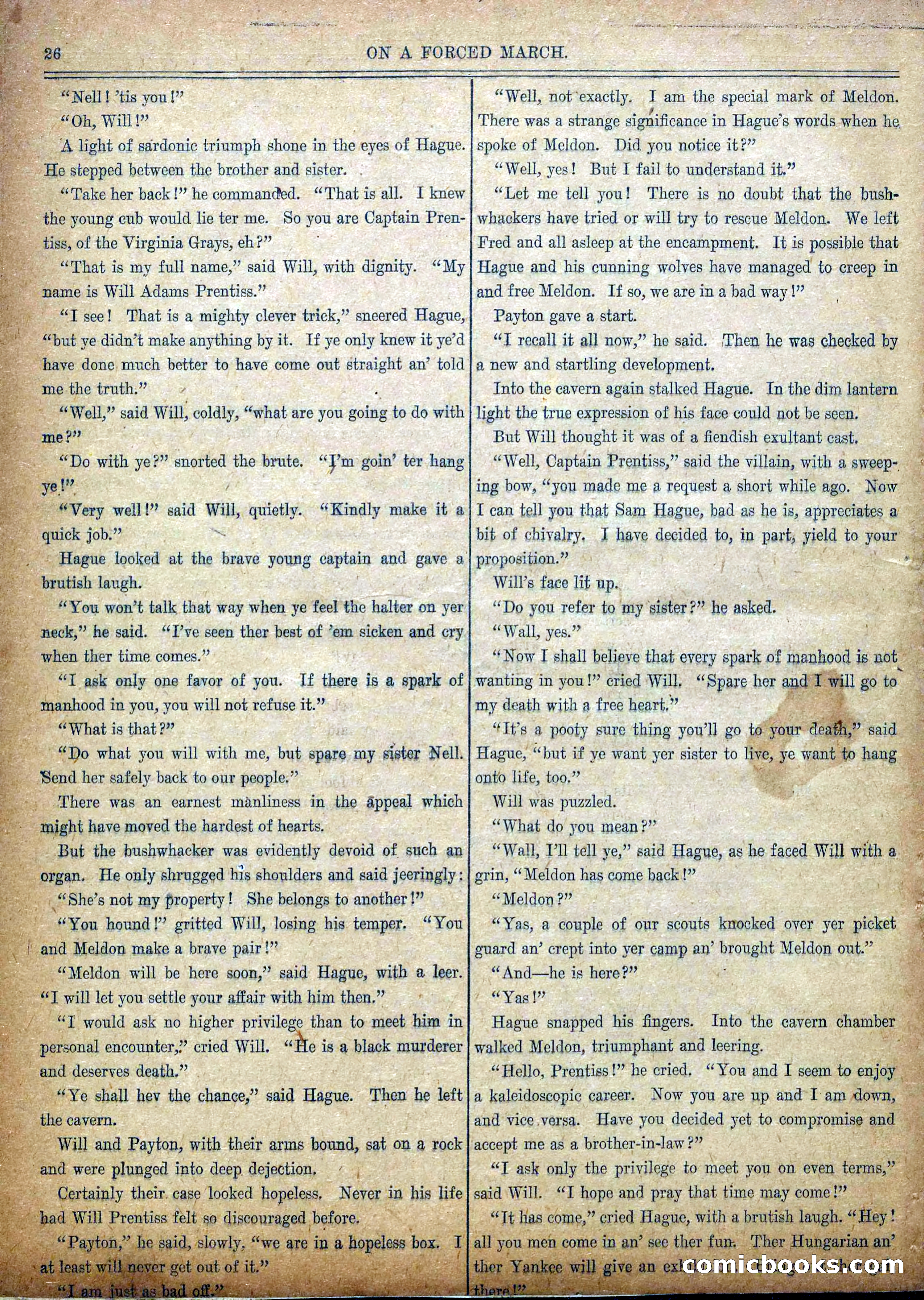 Blue and Gray Weekly, No. 4 — page 28 of 35
