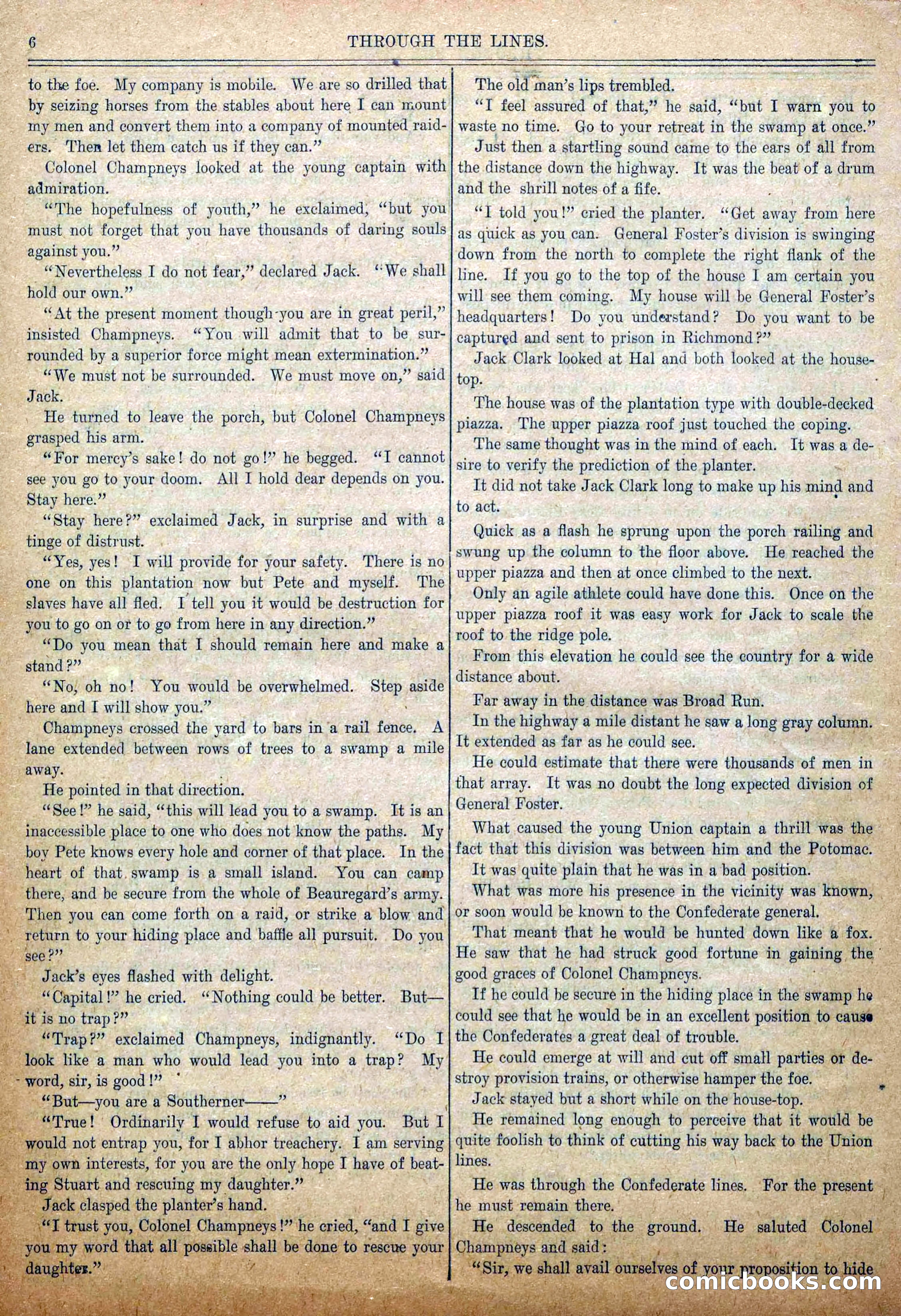 Blue and Gray Weekly, No. 6 — page 8 of 36