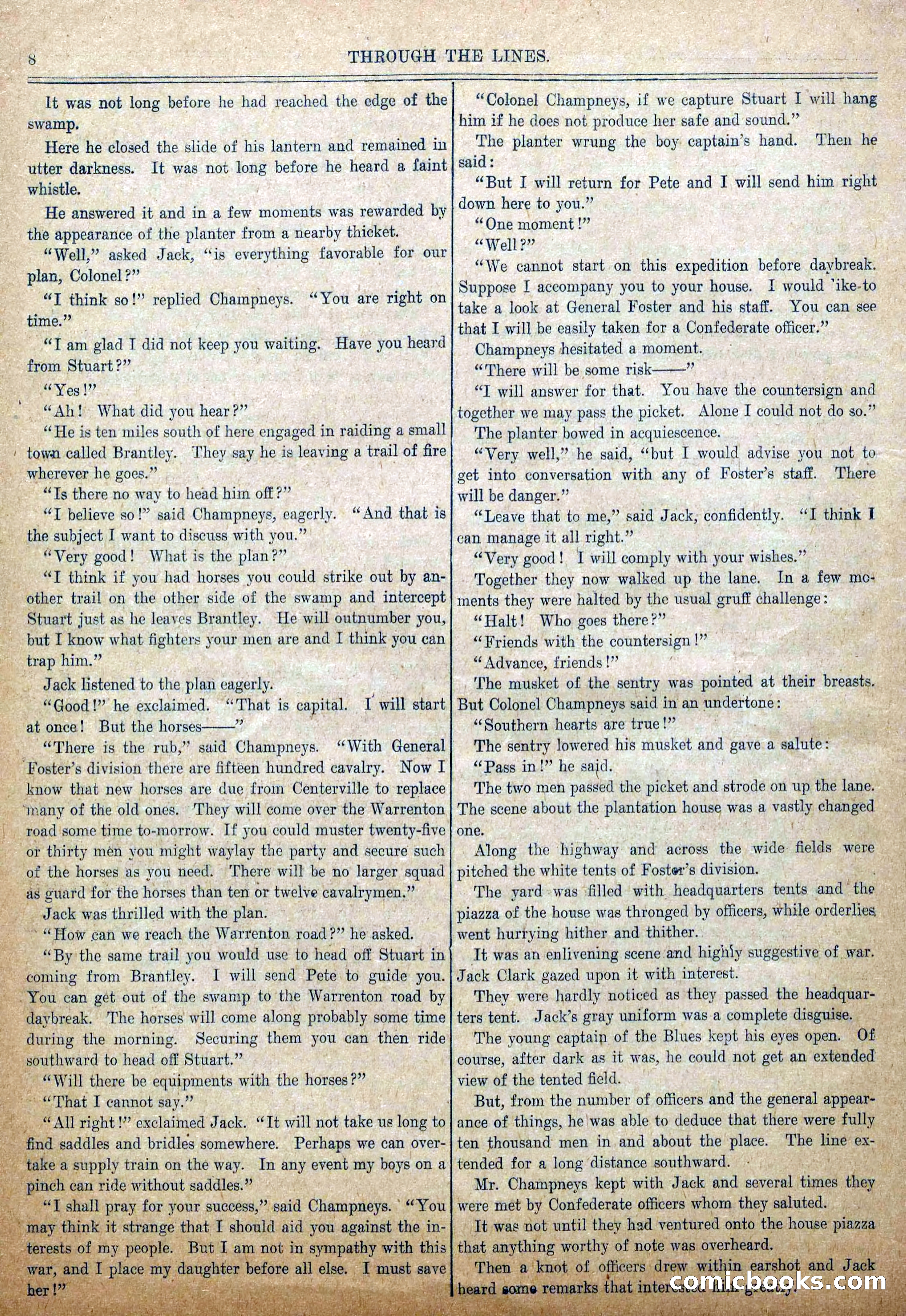 Blue and Gray Weekly, No. 6 — page 10 of 36