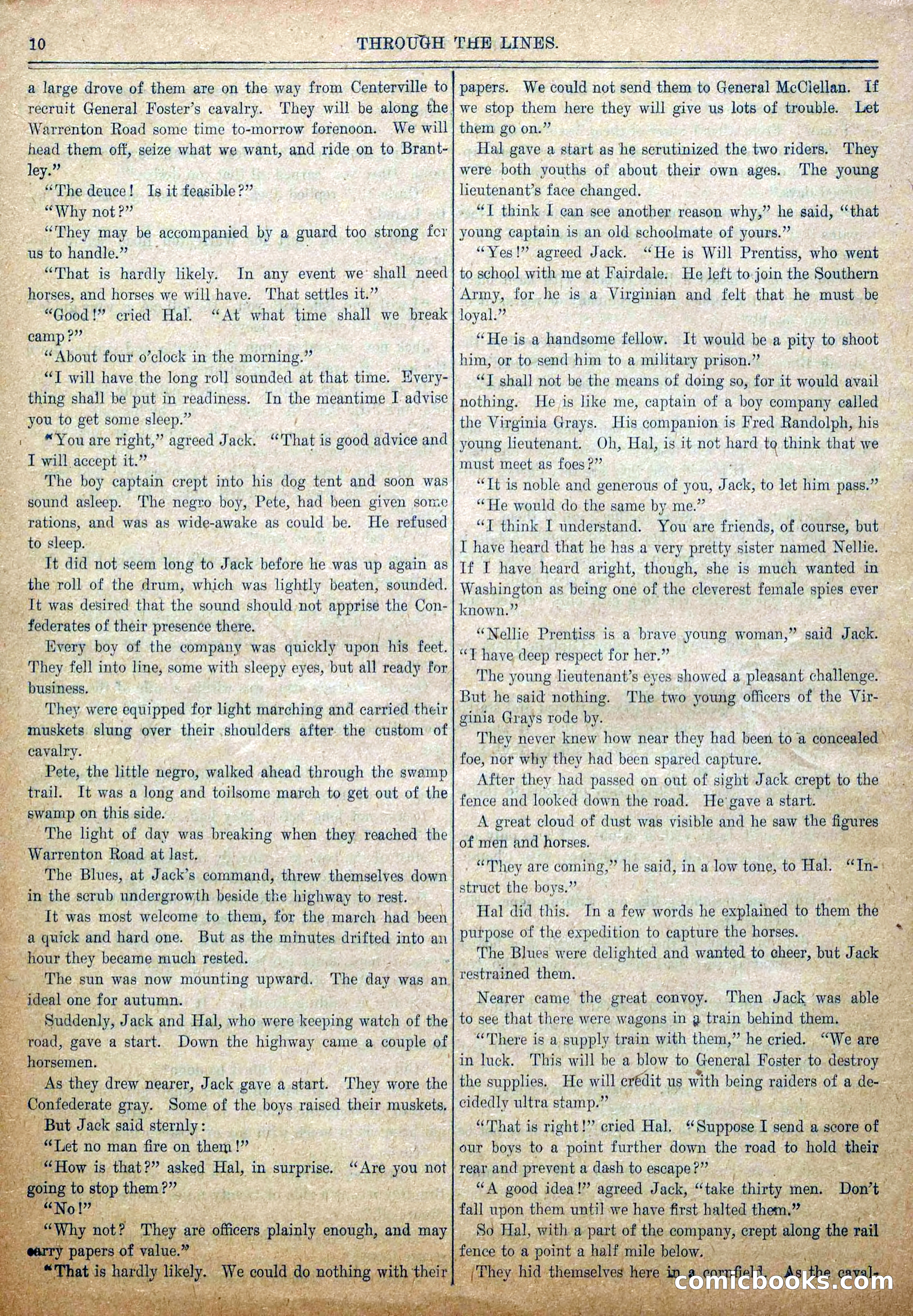 Blue and Gray Weekly, No. 6 — page 12 of 36