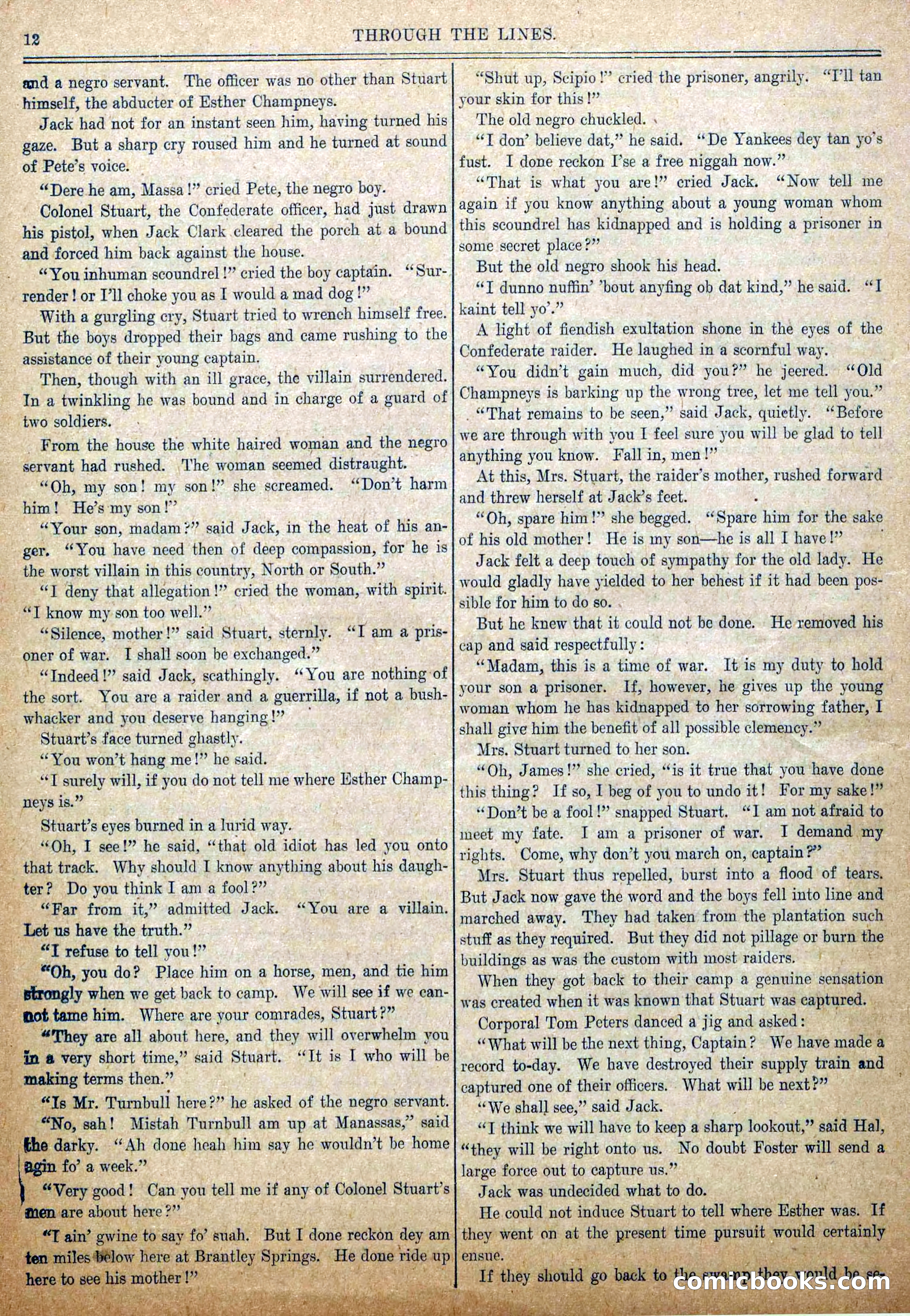 Blue and Gray Weekly, No. 6 — page 14 of 36