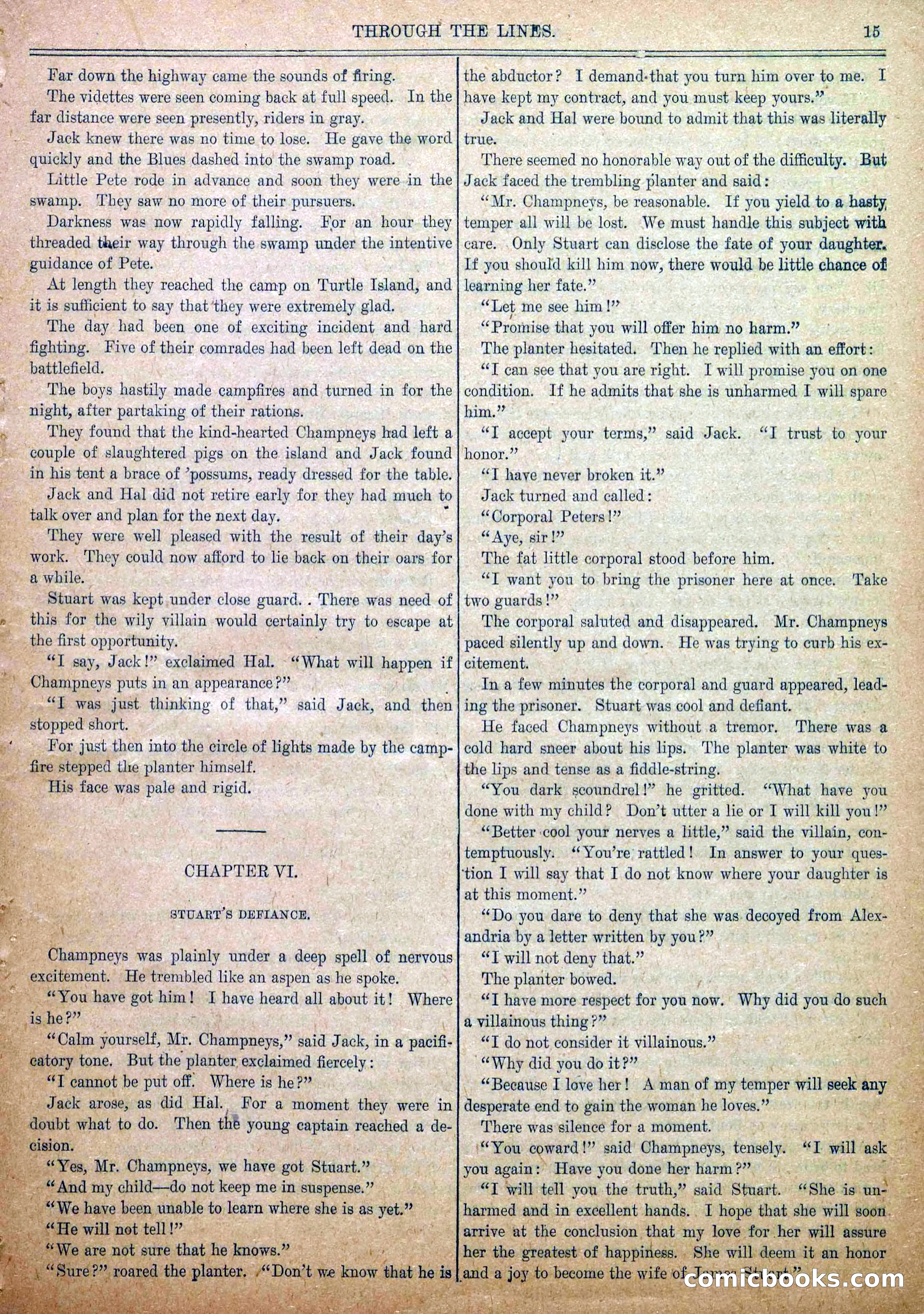 Blue and Gray Weekly, No. 6 — page 17 of 36
