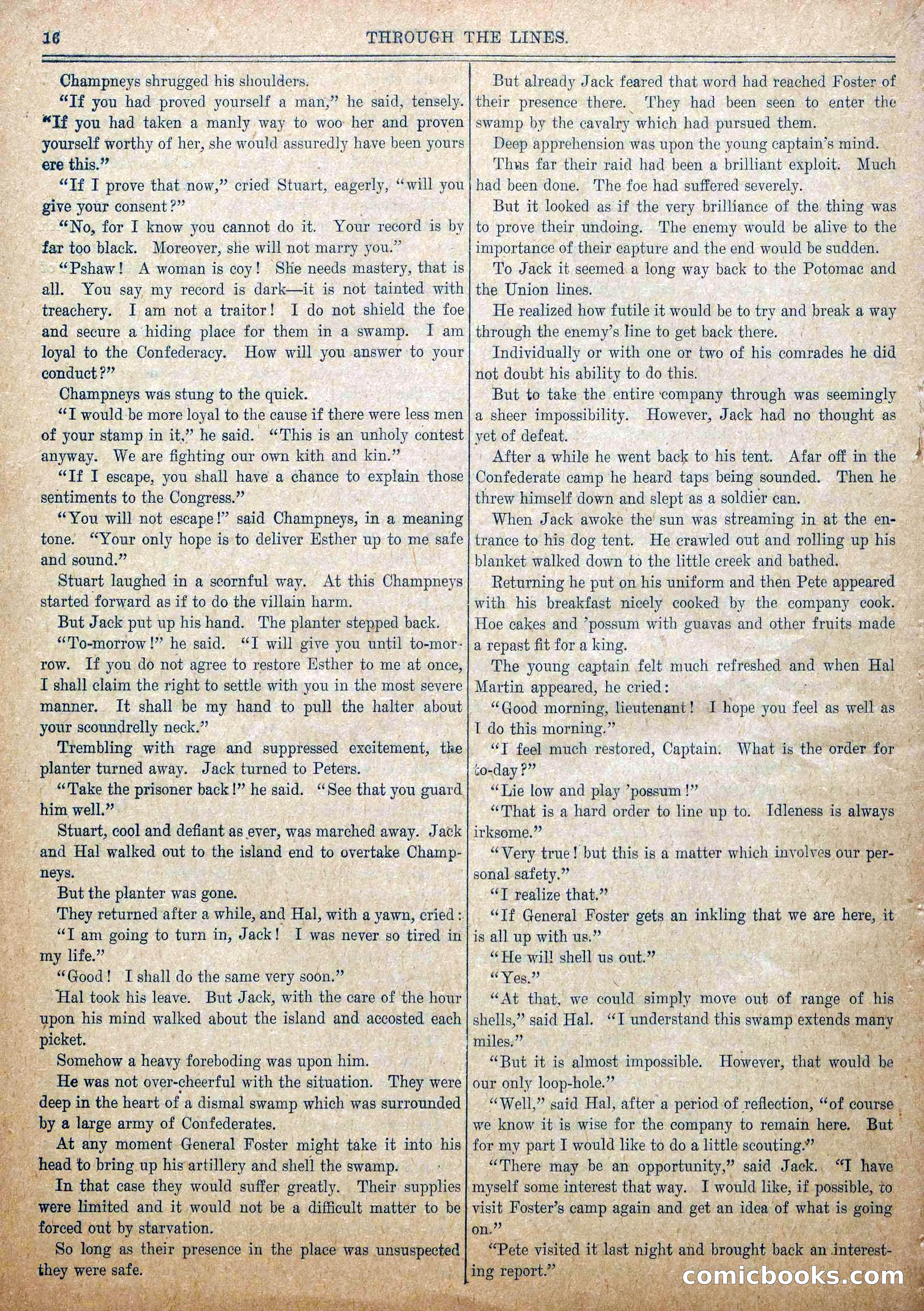 Blue and Gray Weekly, No. 6 — page 18 of 36