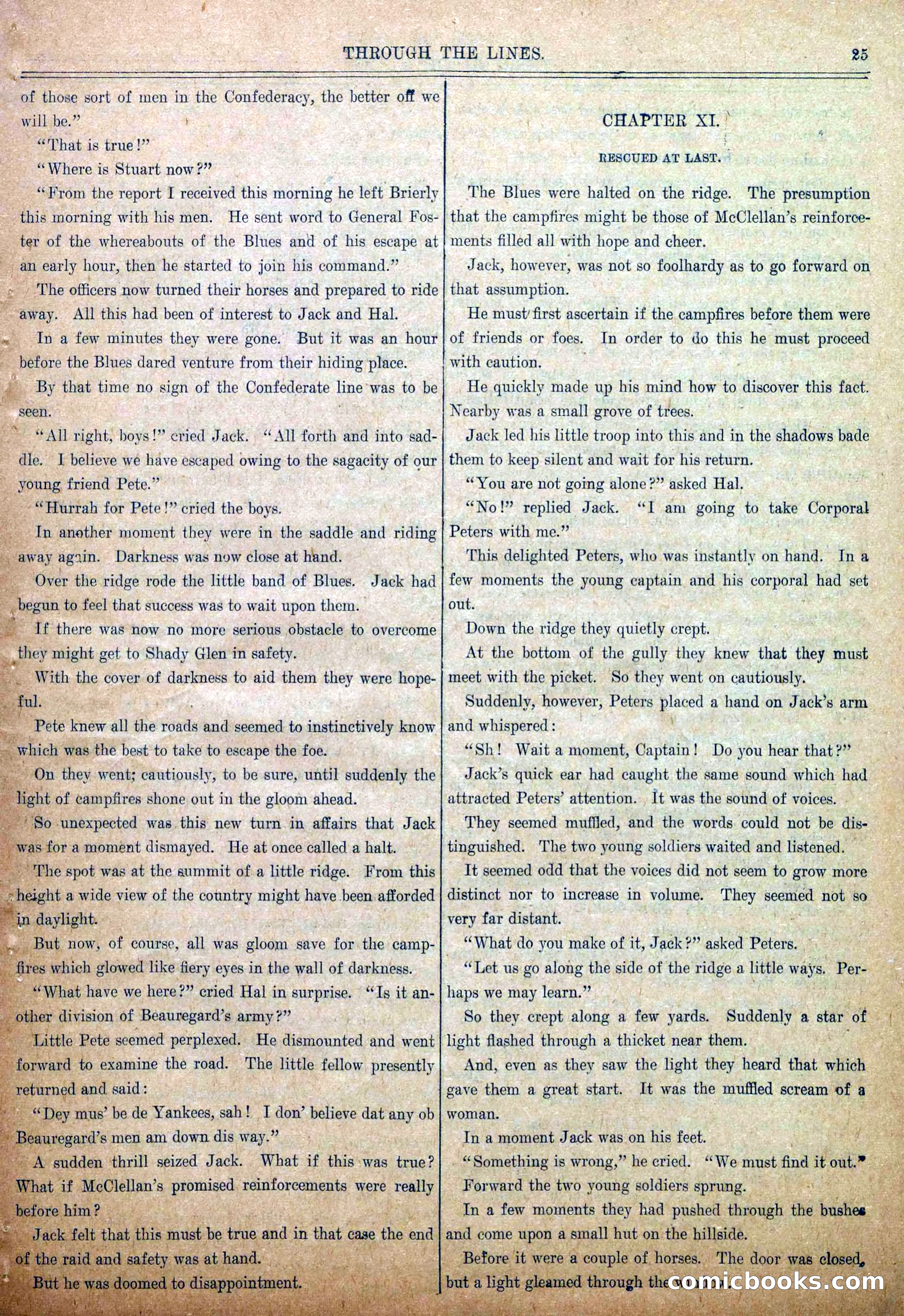 Blue and Gray Weekly, No. 6 — page 27 of 36