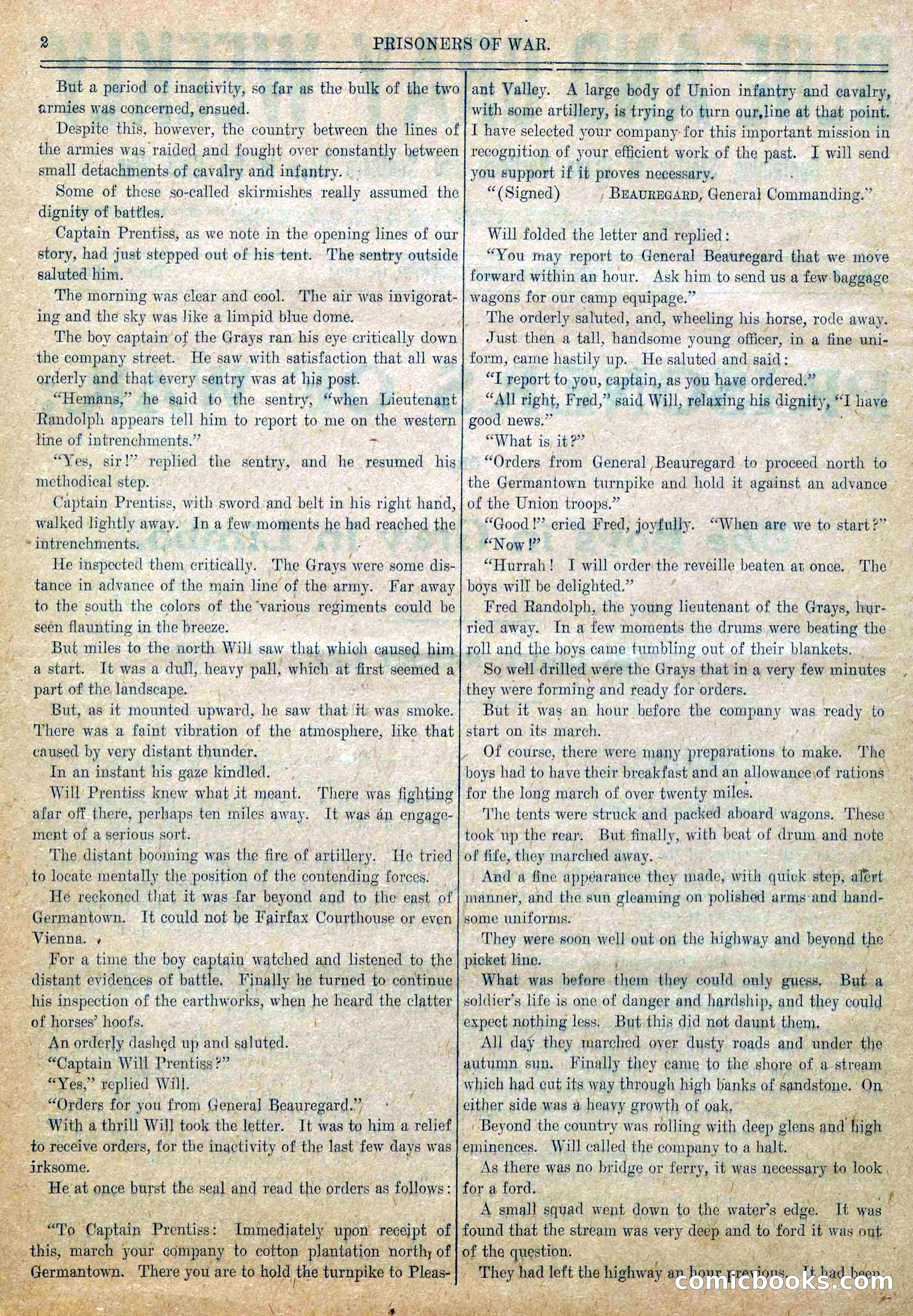 Blue and Gray Weekly, No. 6 — page 4 of 36