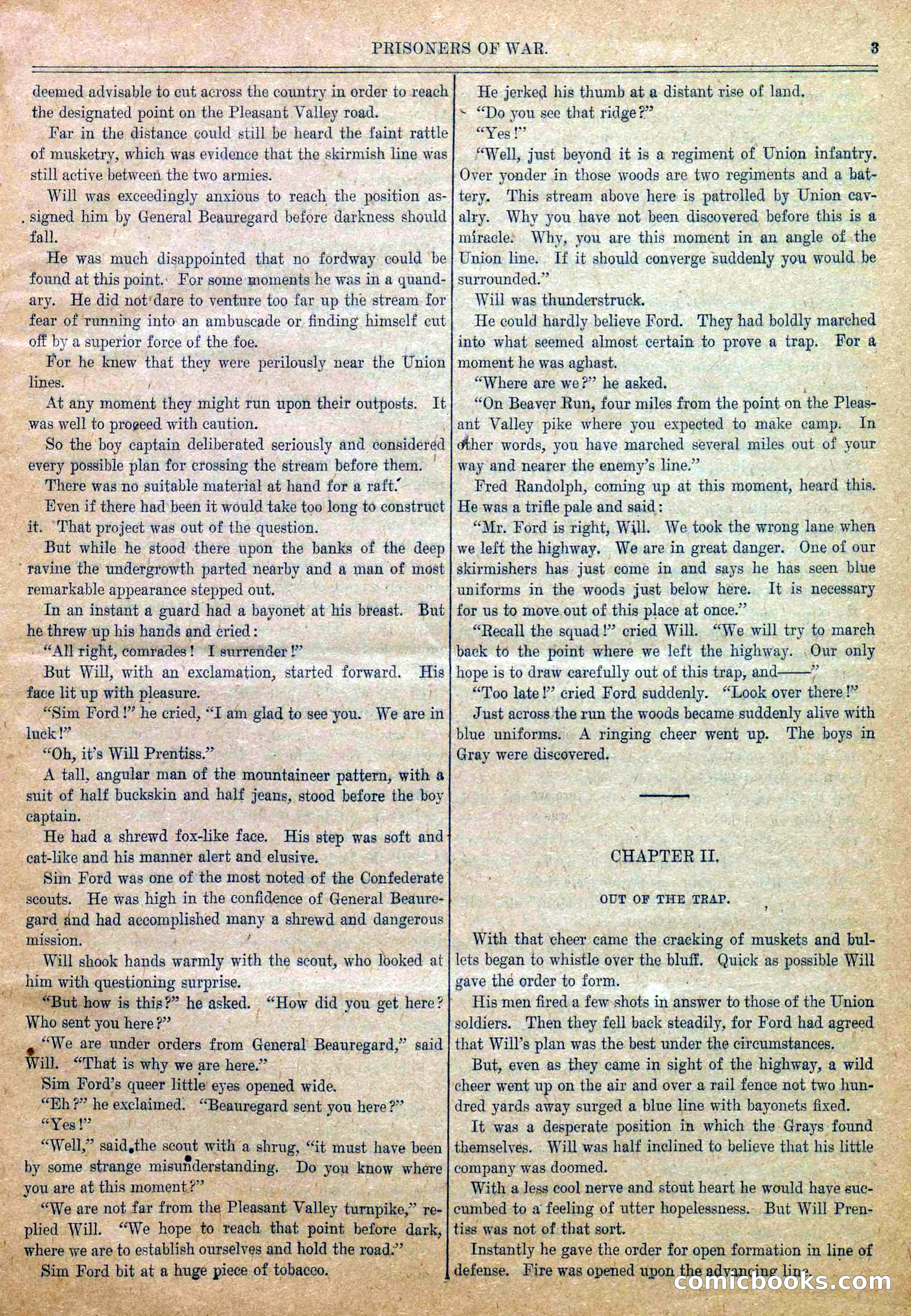 Blue and Gray Weekly, No. 6 — page 5 of 36
