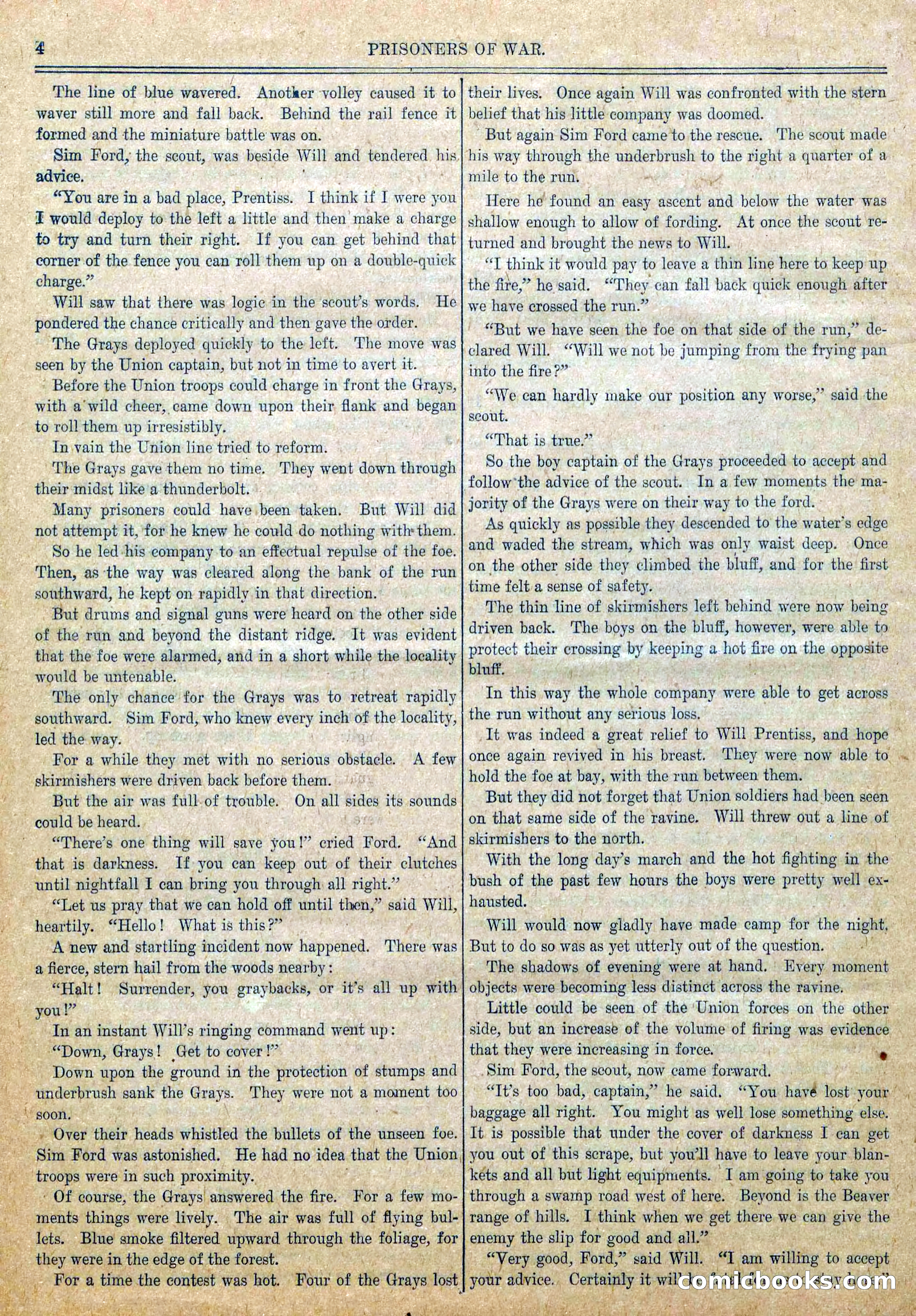 Blue and Gray Weekly, No. 6 — page 6 of 36