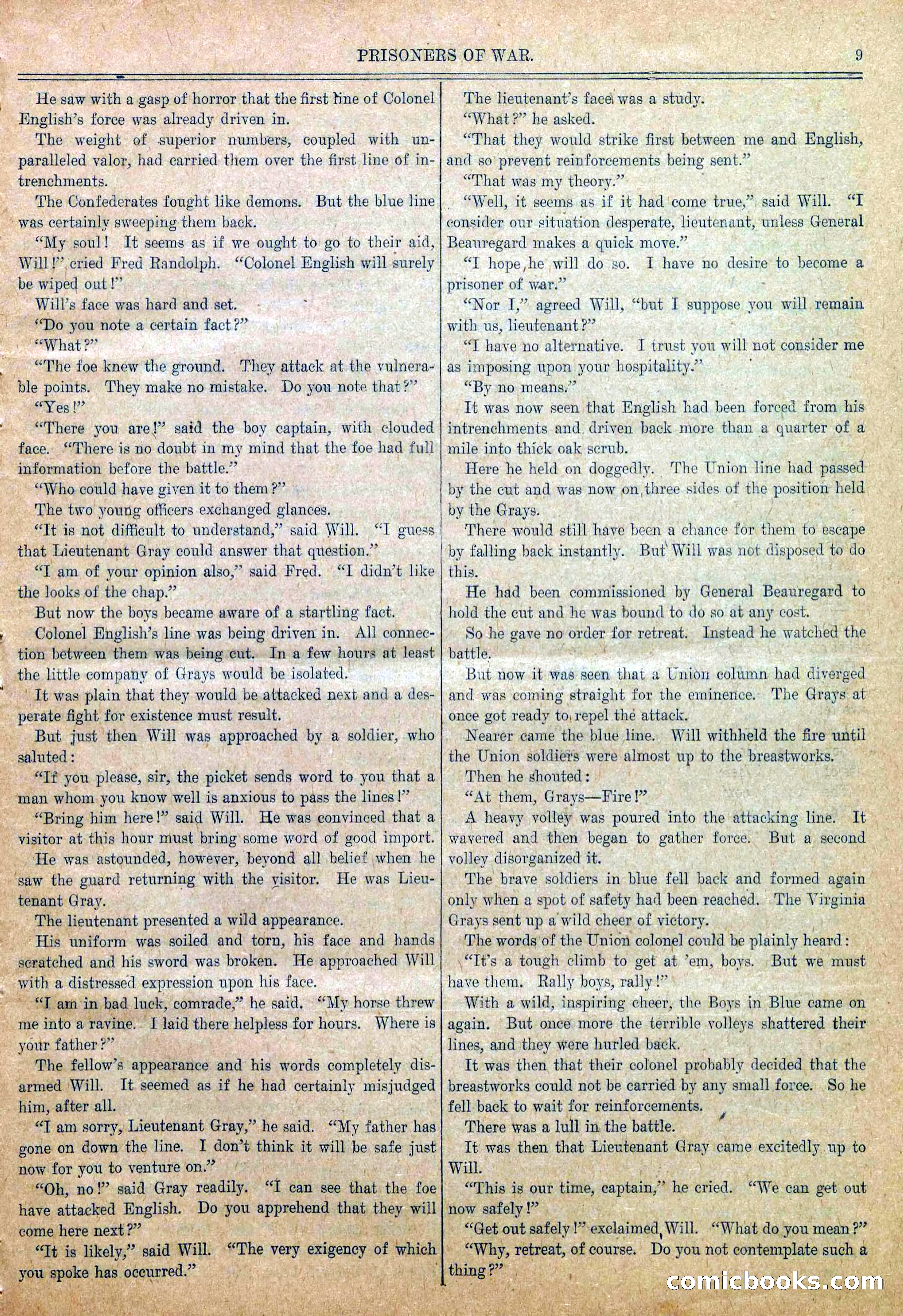 Blue and Gray Weekly, No. 6 — page 11 of 36