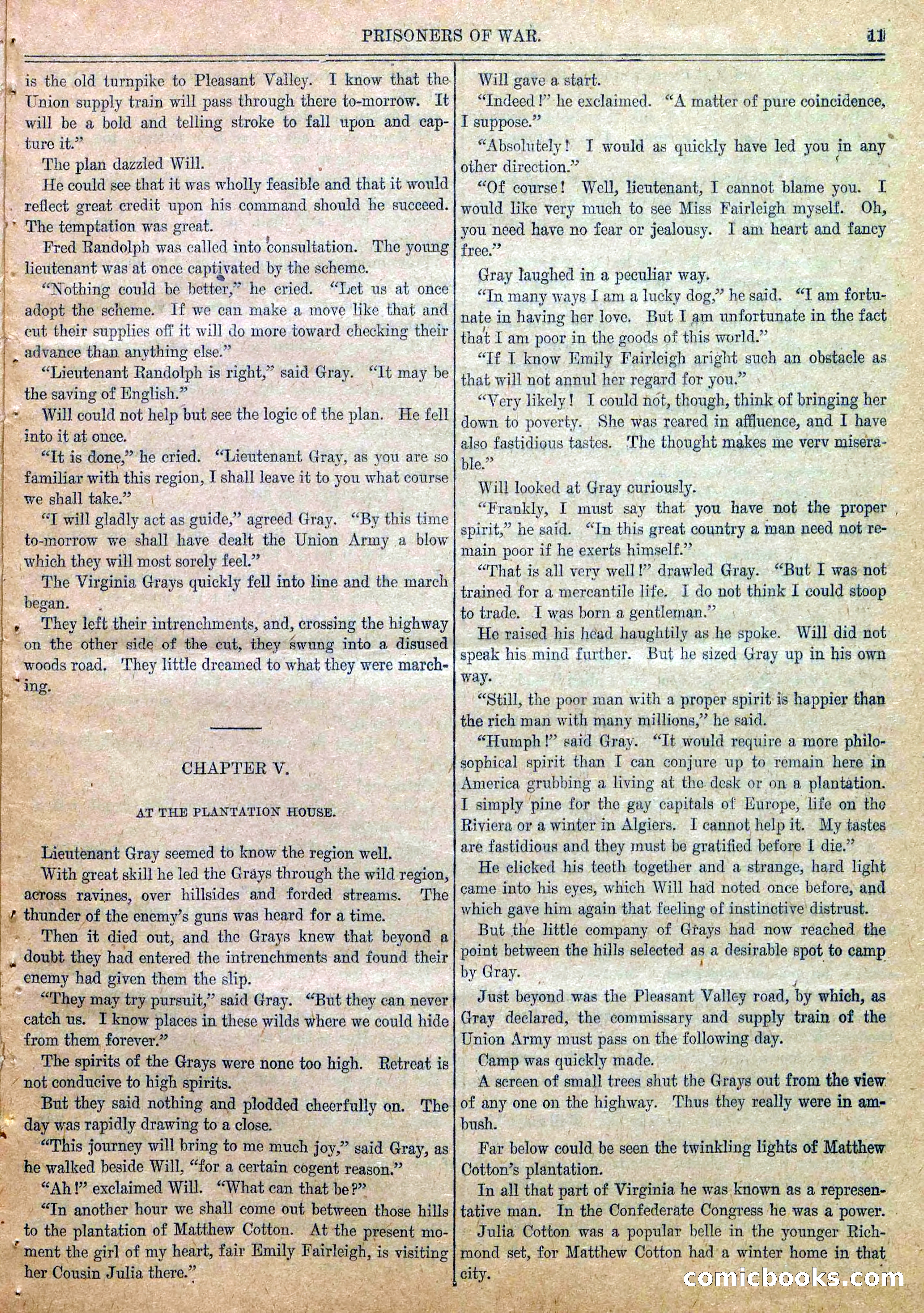 Blue and Gray Weekly, No. 6 — page 13 of 36
