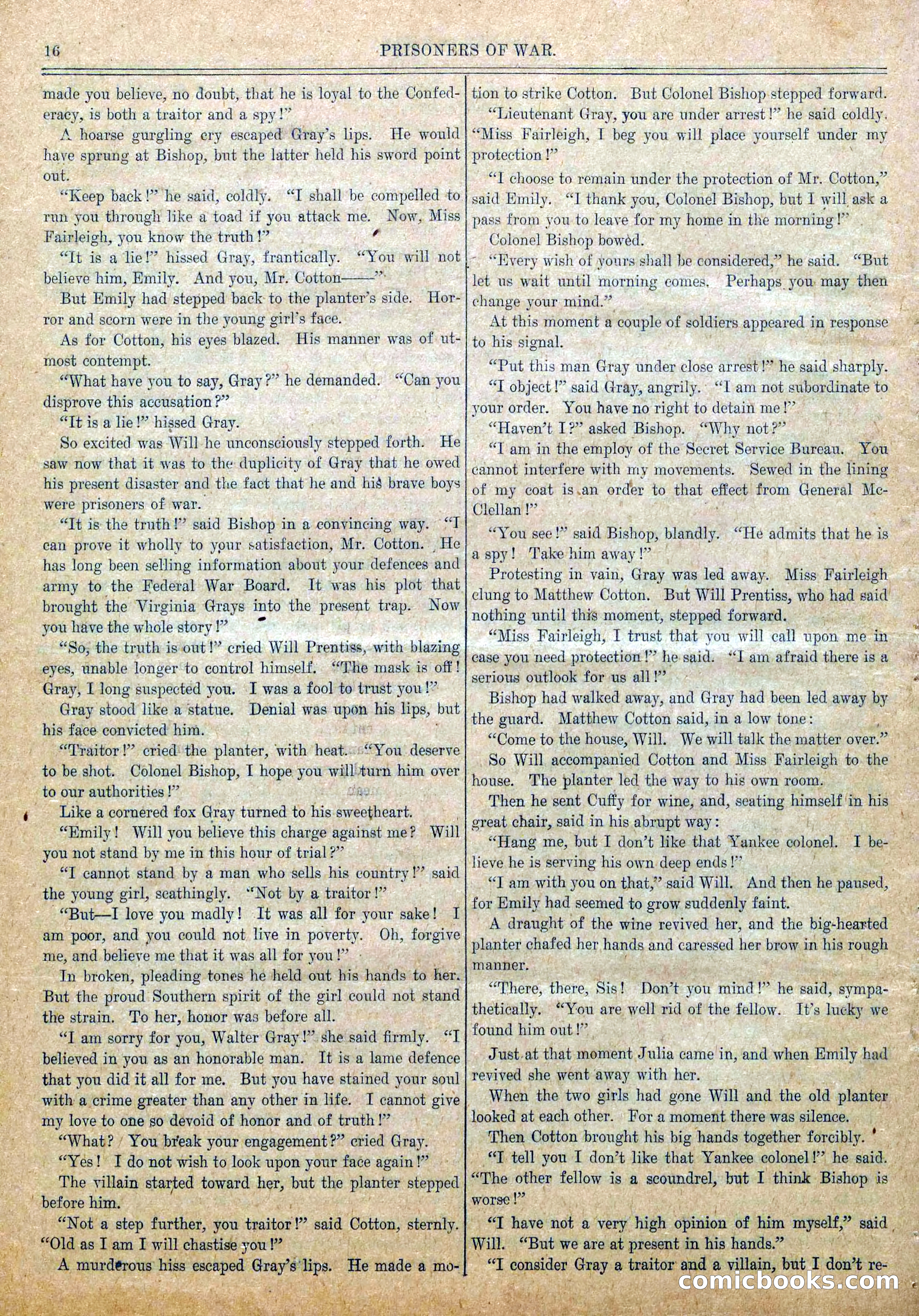 Blue and Gray Weekly, No. 6 — page 18 of 36