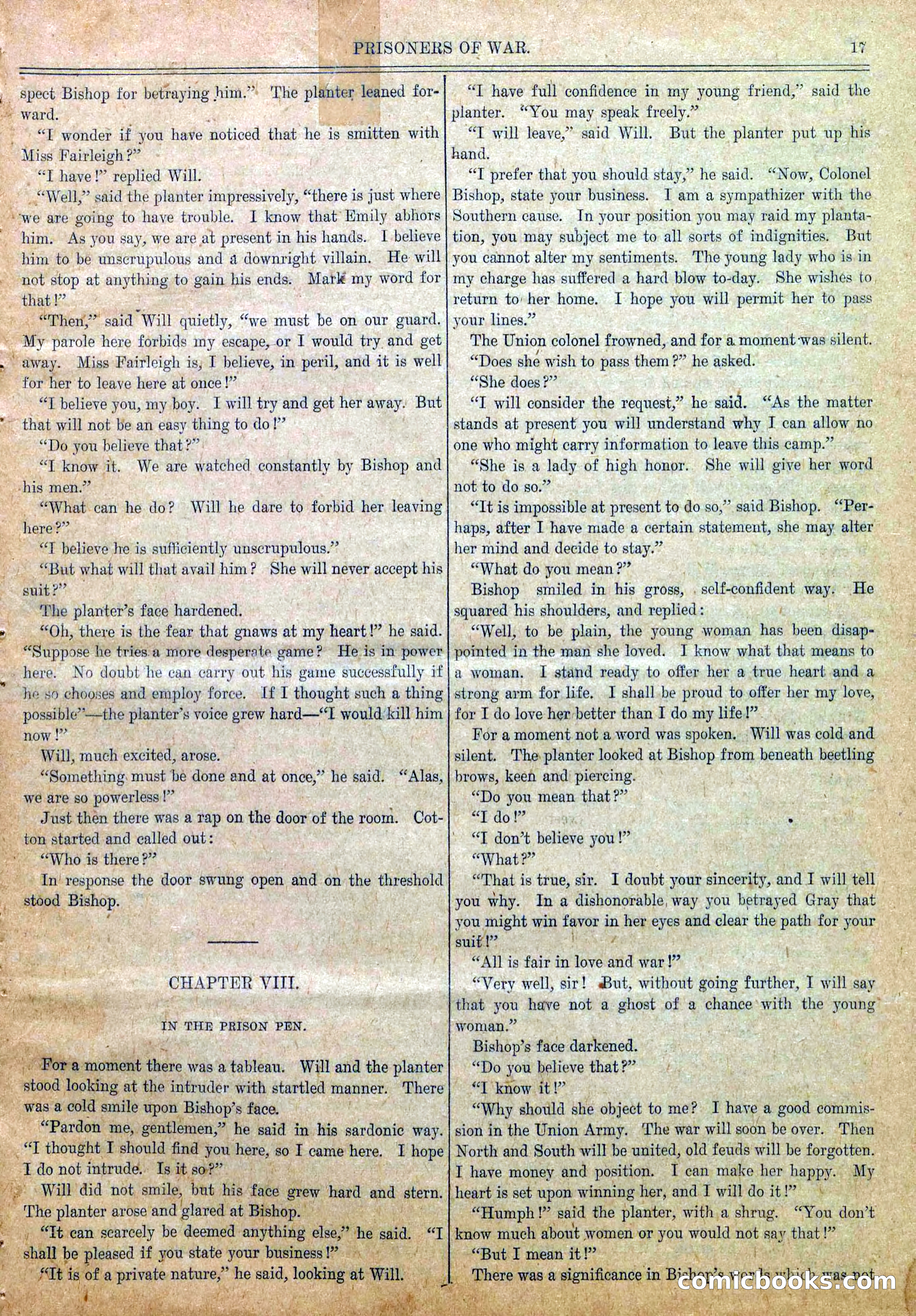 Blue and Gray Weekly, No. 6 — page 19 of 36