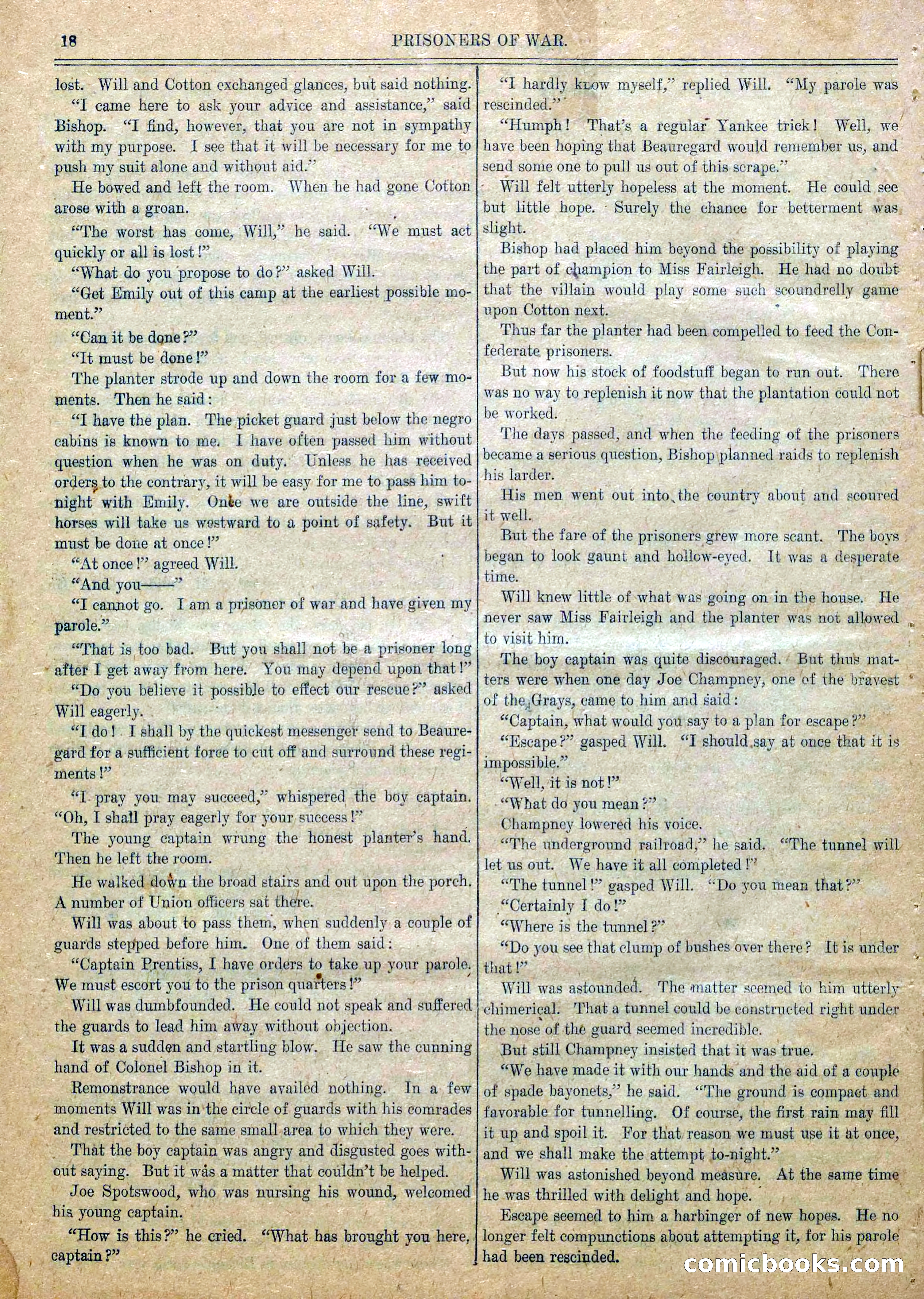 Blue and Gray Weekly, No. 6 — page 20 of 36