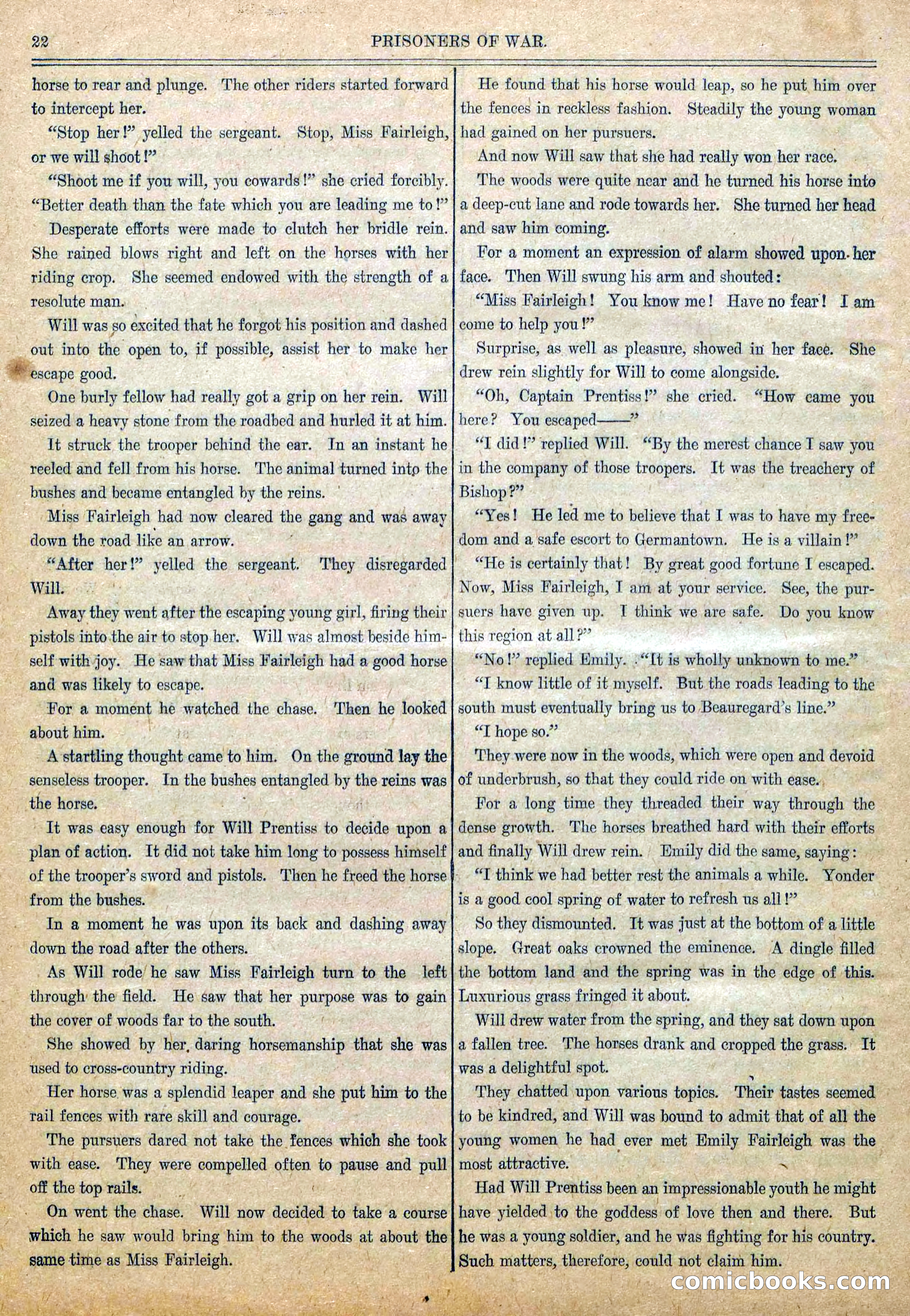 Blue and Gray Weekly, No. 6 — page 24 of 36