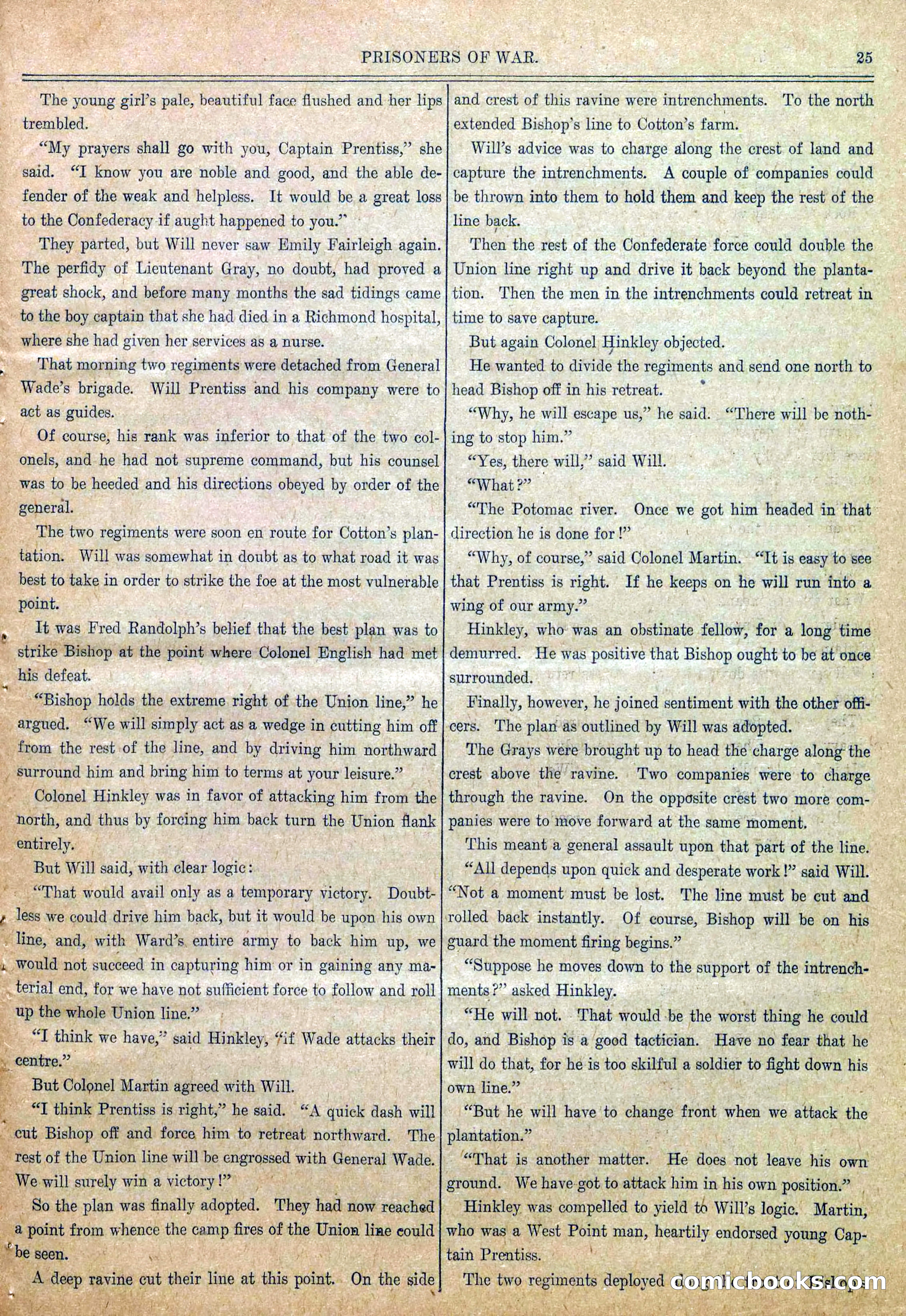 Blue and Gray Weekly, No. 6 — page 27 of 36