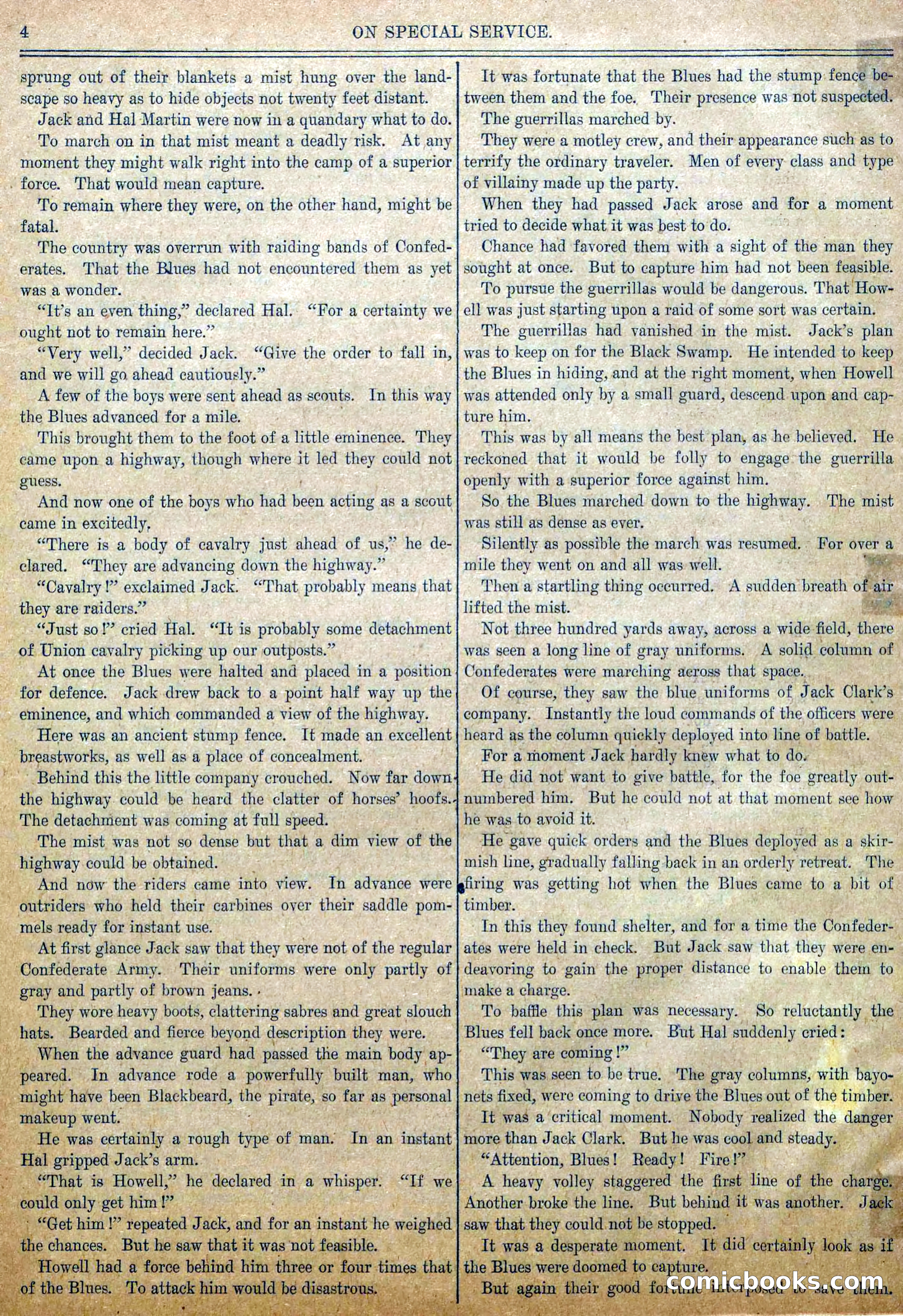 Blue and Gray Weekly, No. 7 — page 6 of 36