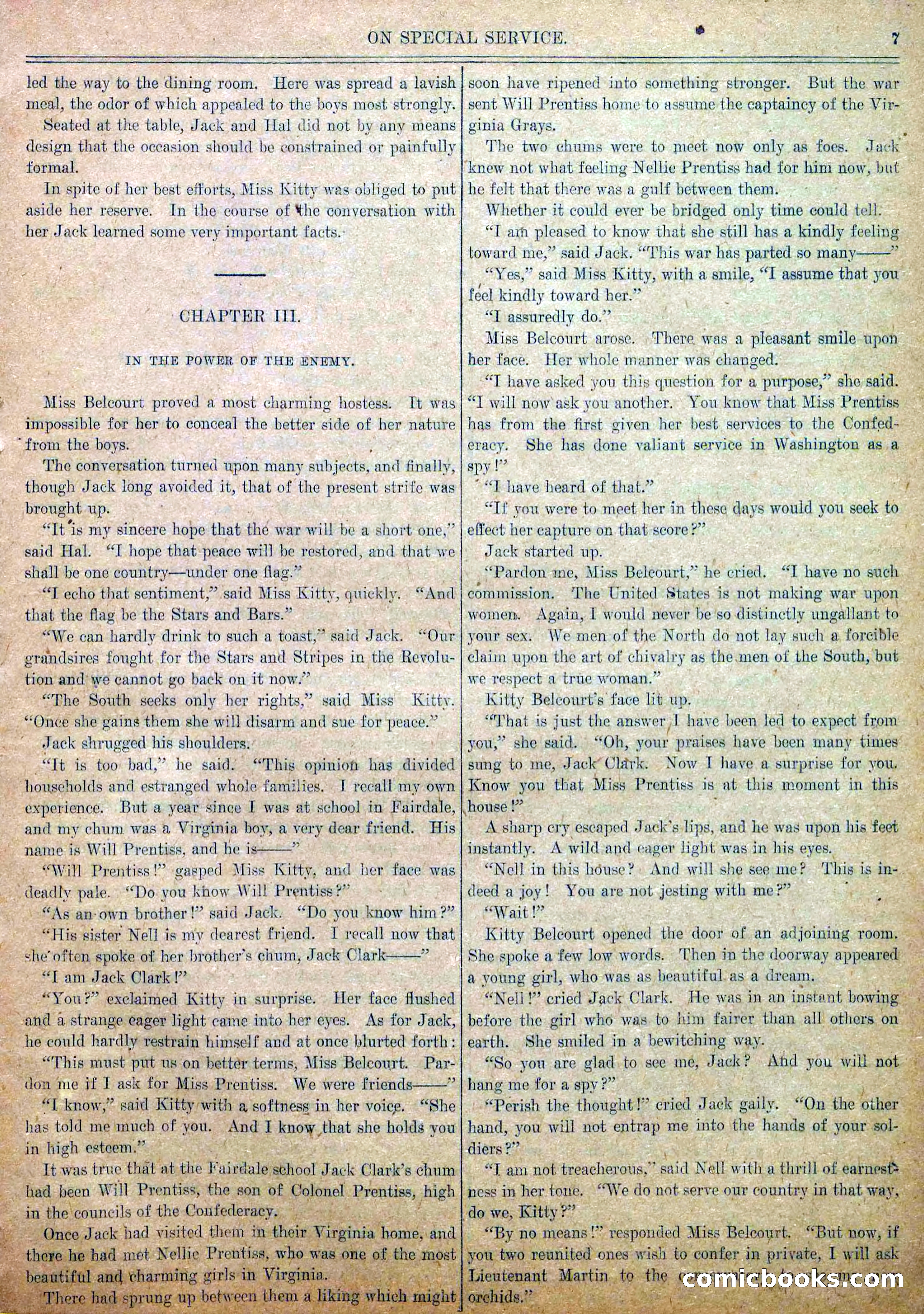 Blue and Gray Weekly, No. 7 — page 9 of 36