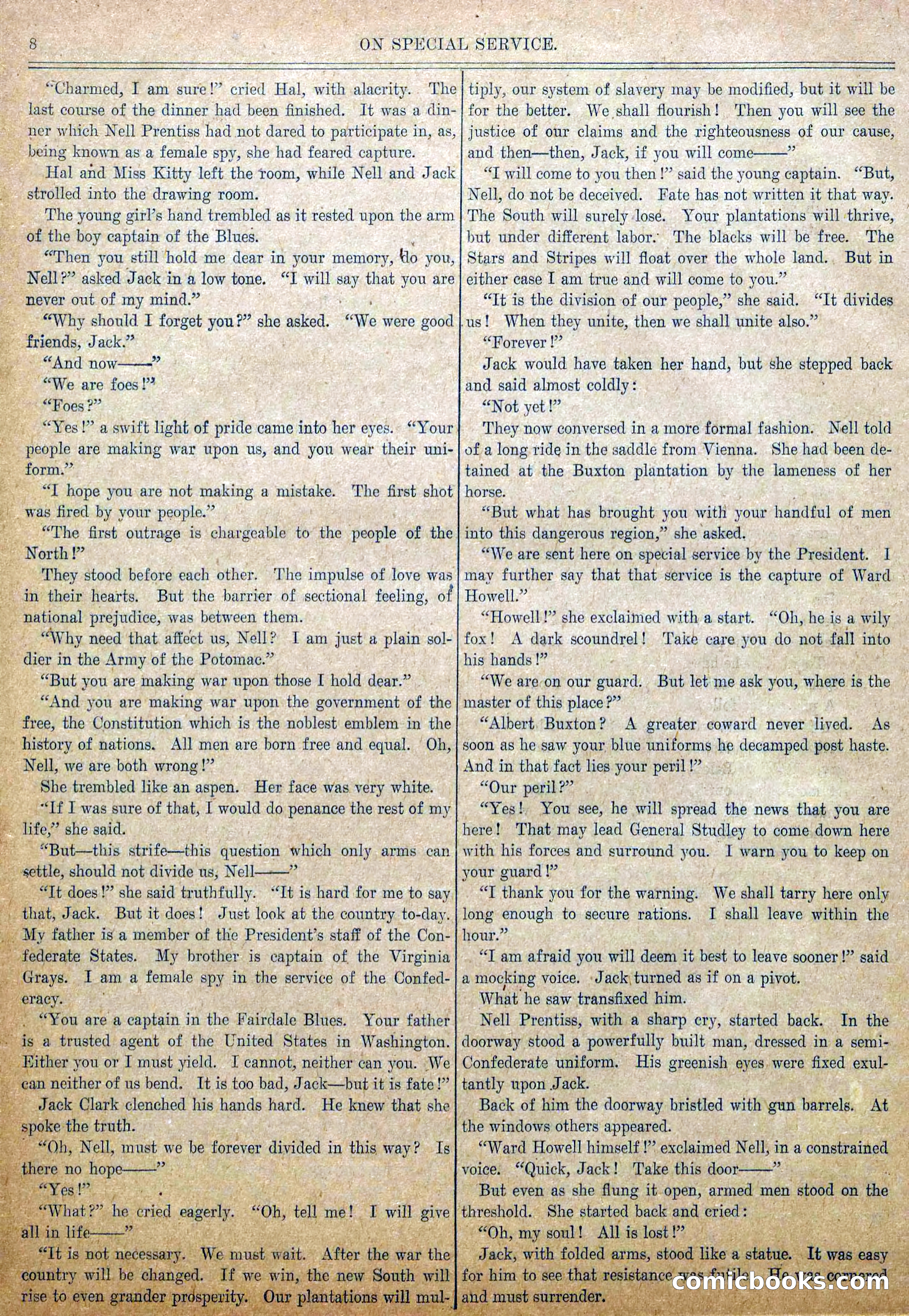 Blue and Gray Weekly, No. 7 — page 10 of 36